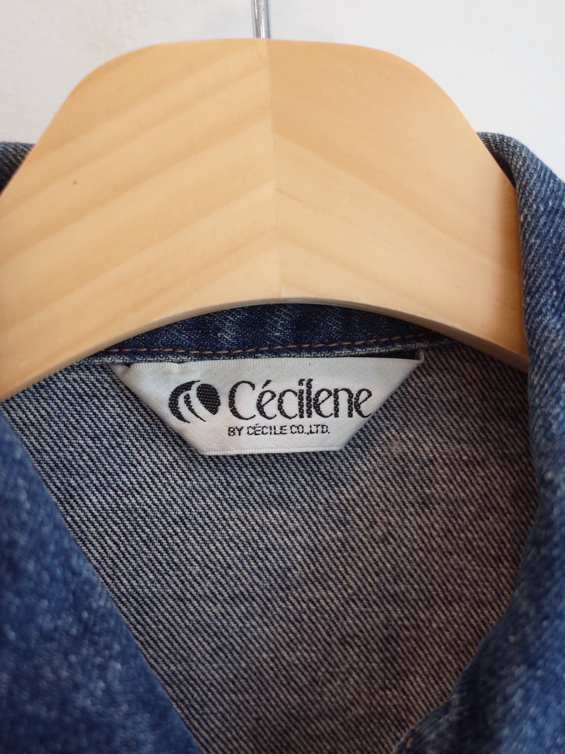 Cecilence 빈티지 데님 자켓 상품이미지3