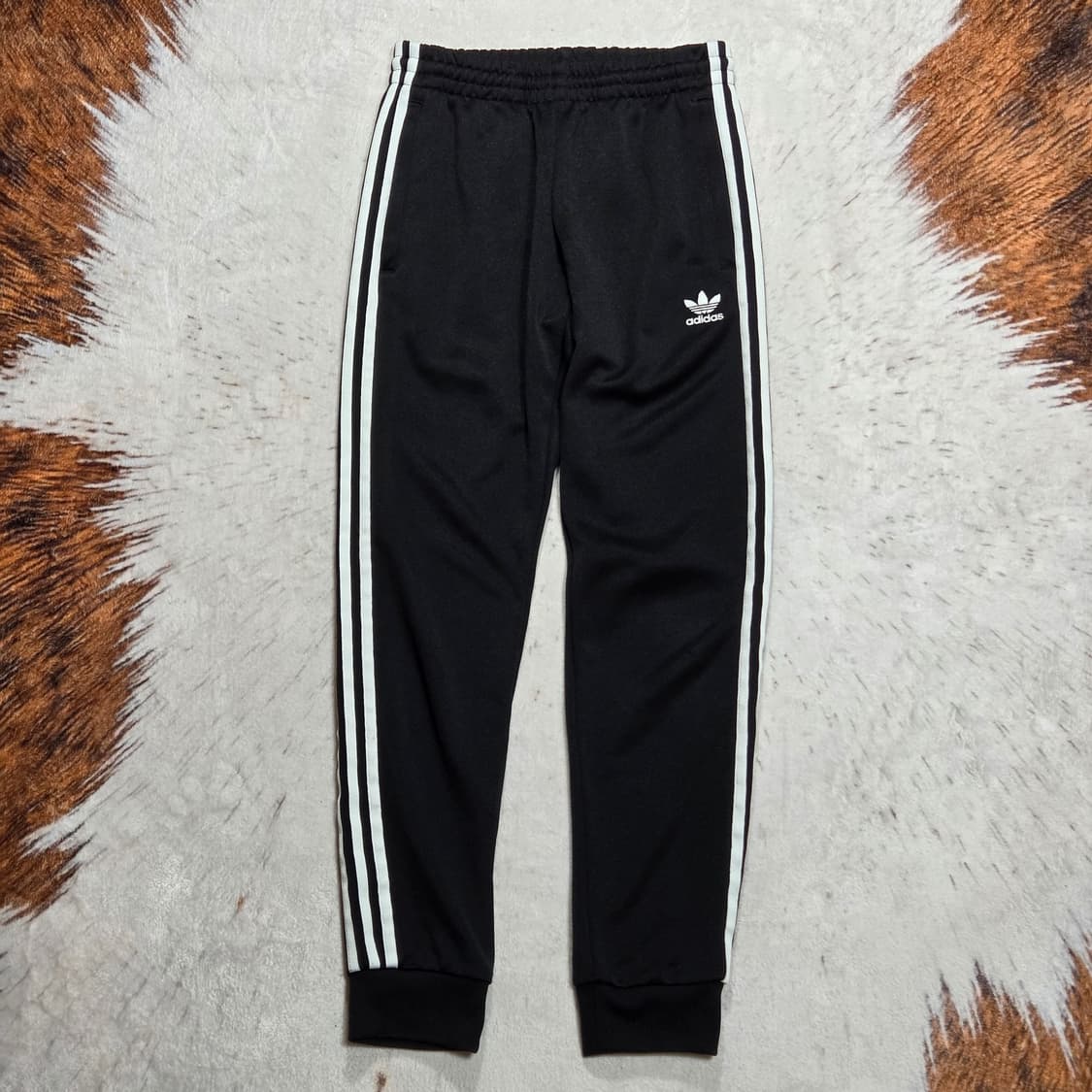 아디다스 블랙 삼선 조거팬츠 상품이미지1