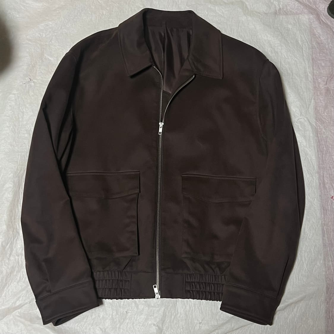 드로우핏 스웨이드 자켓 브라운 XL 상품이미지1