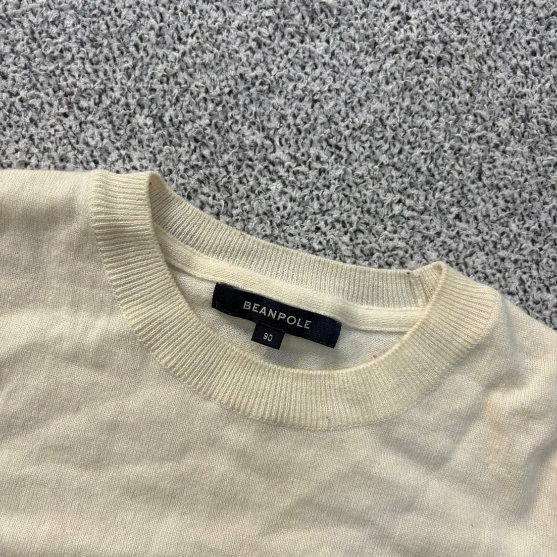 90 빈폴 여성 울니트 긴팔티 (보풀O) 0402J 상품이미지2