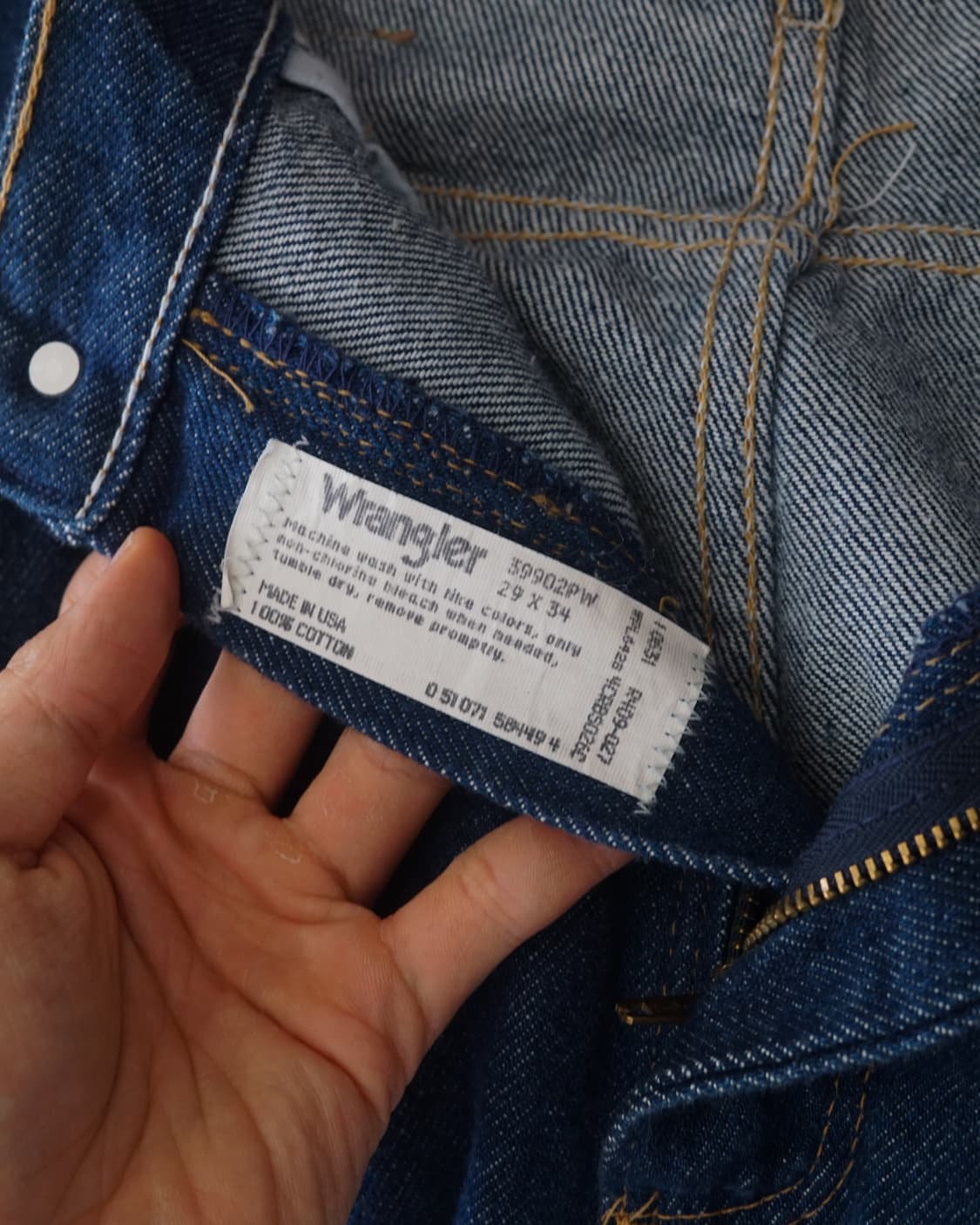 8-90s Wrangler made in u.s.a 상품이미지6