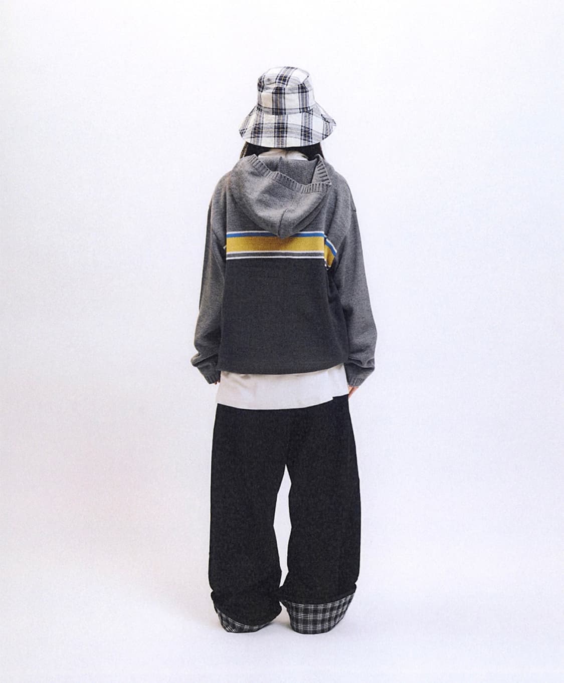 스포츠챔버 SC 글라이드 니트 후디 차콜 2 size 상품이미지3