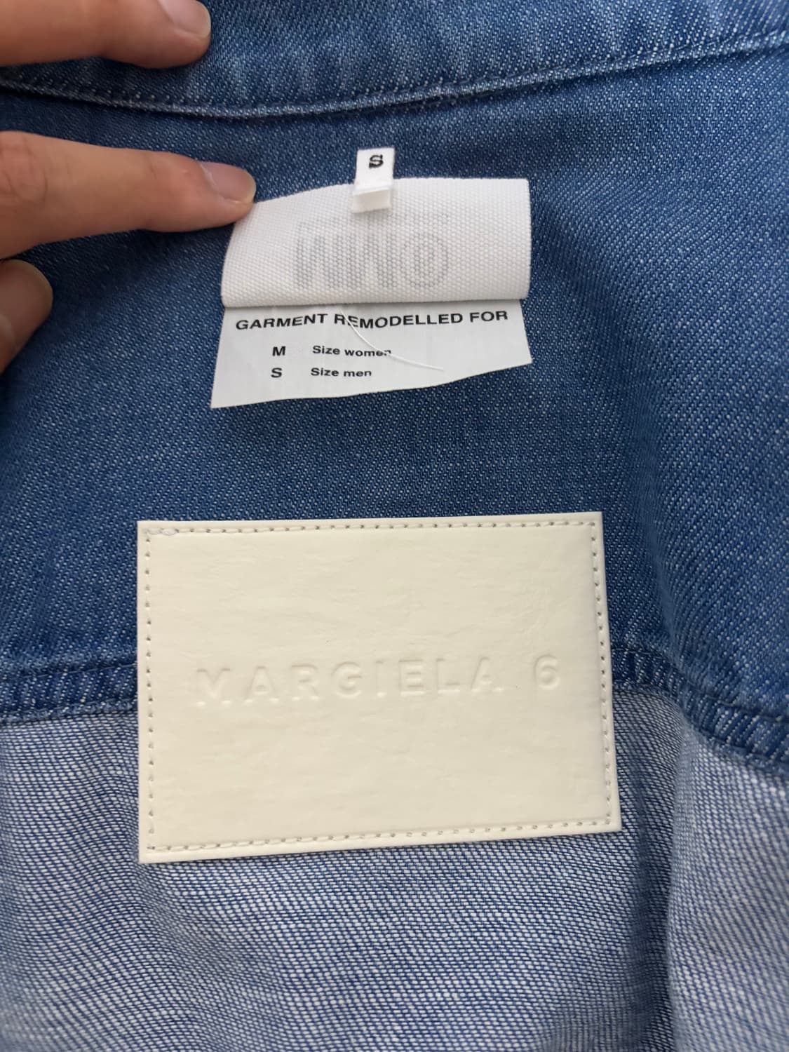 MM6 데님셔츠 상품이미지7