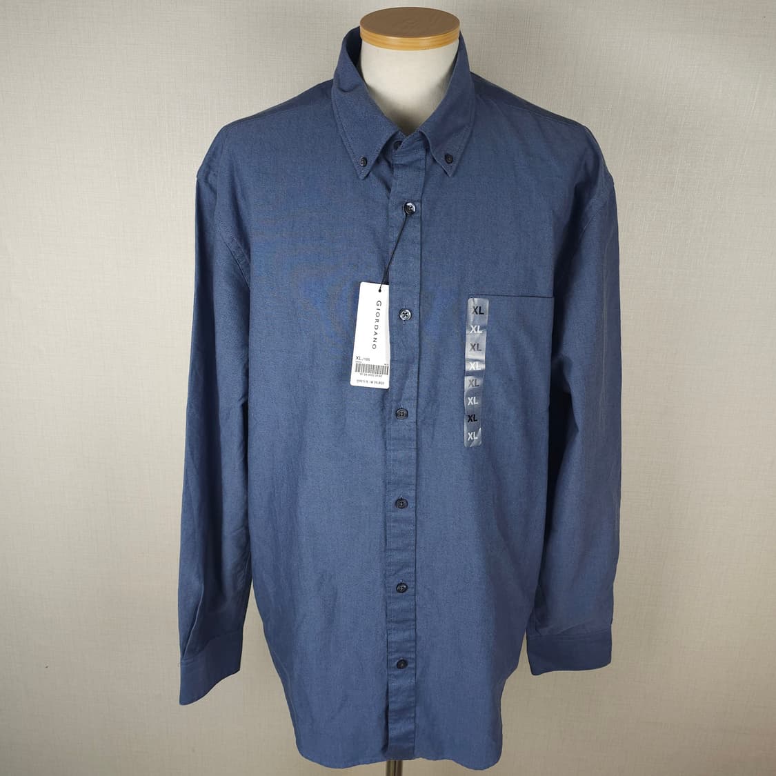 지오다노 긴팔남방 남자105사이즈 상품이미지1