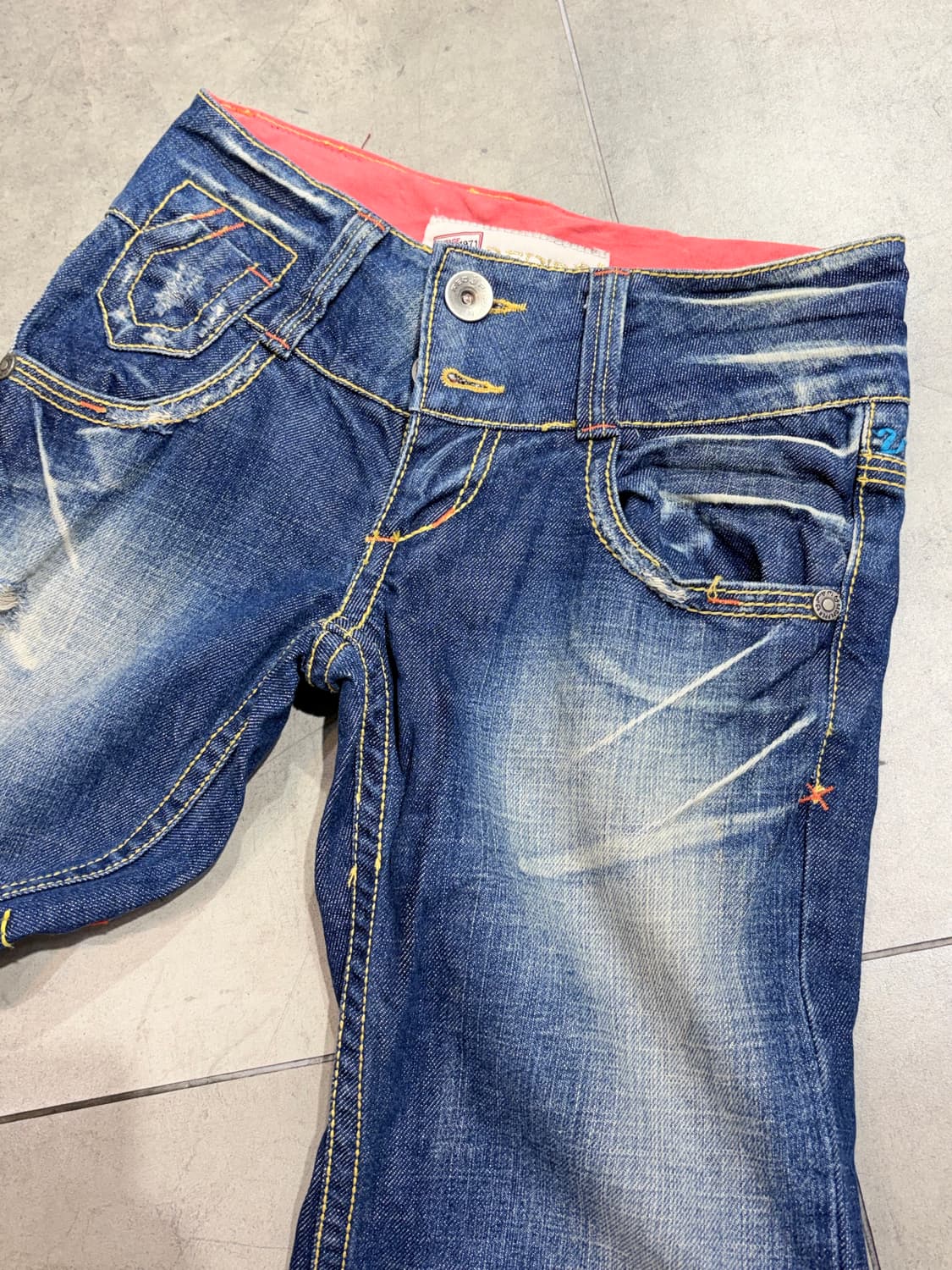 Red Pepper 레드페퍼 자수 와이드 데님 팬츠  상품이미지9