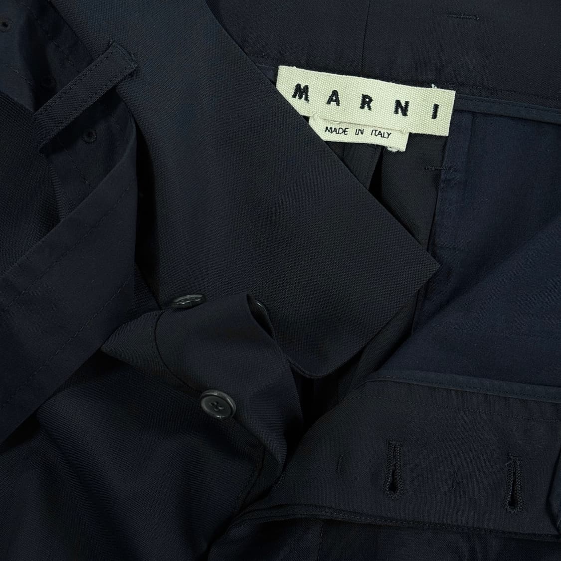 마르니 와이드 울 트라우저 상품이미지3