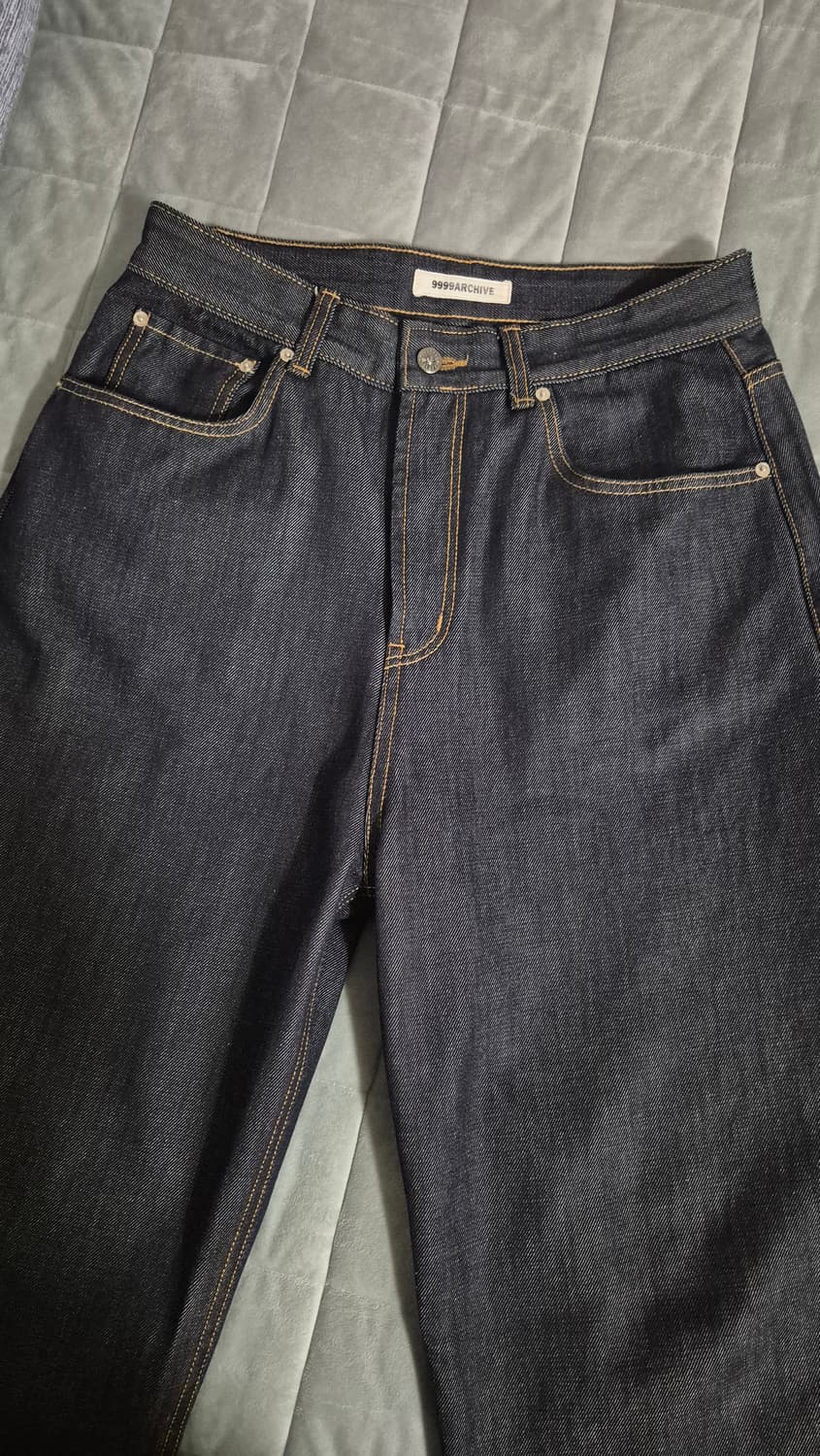 9999아카이브 링킹와이드데님 1사이즈 상품이미지3