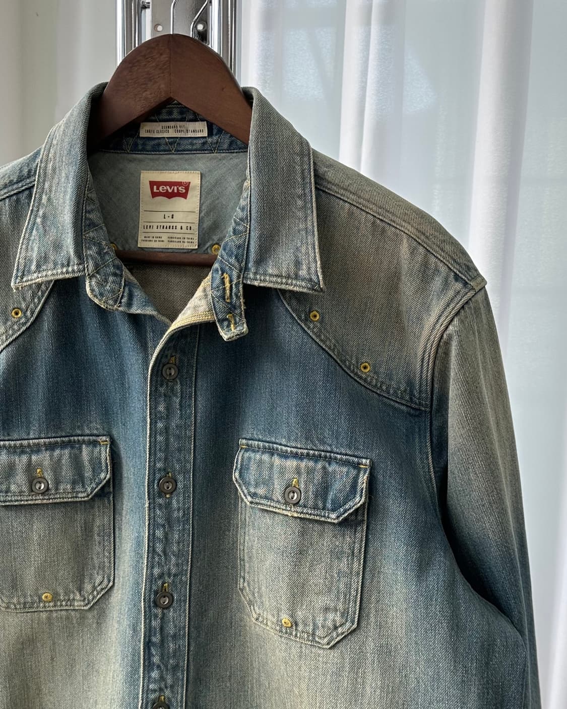 [L]리바이스 Levi's 빈티지 데님 워크 셔츠 상품이미지4