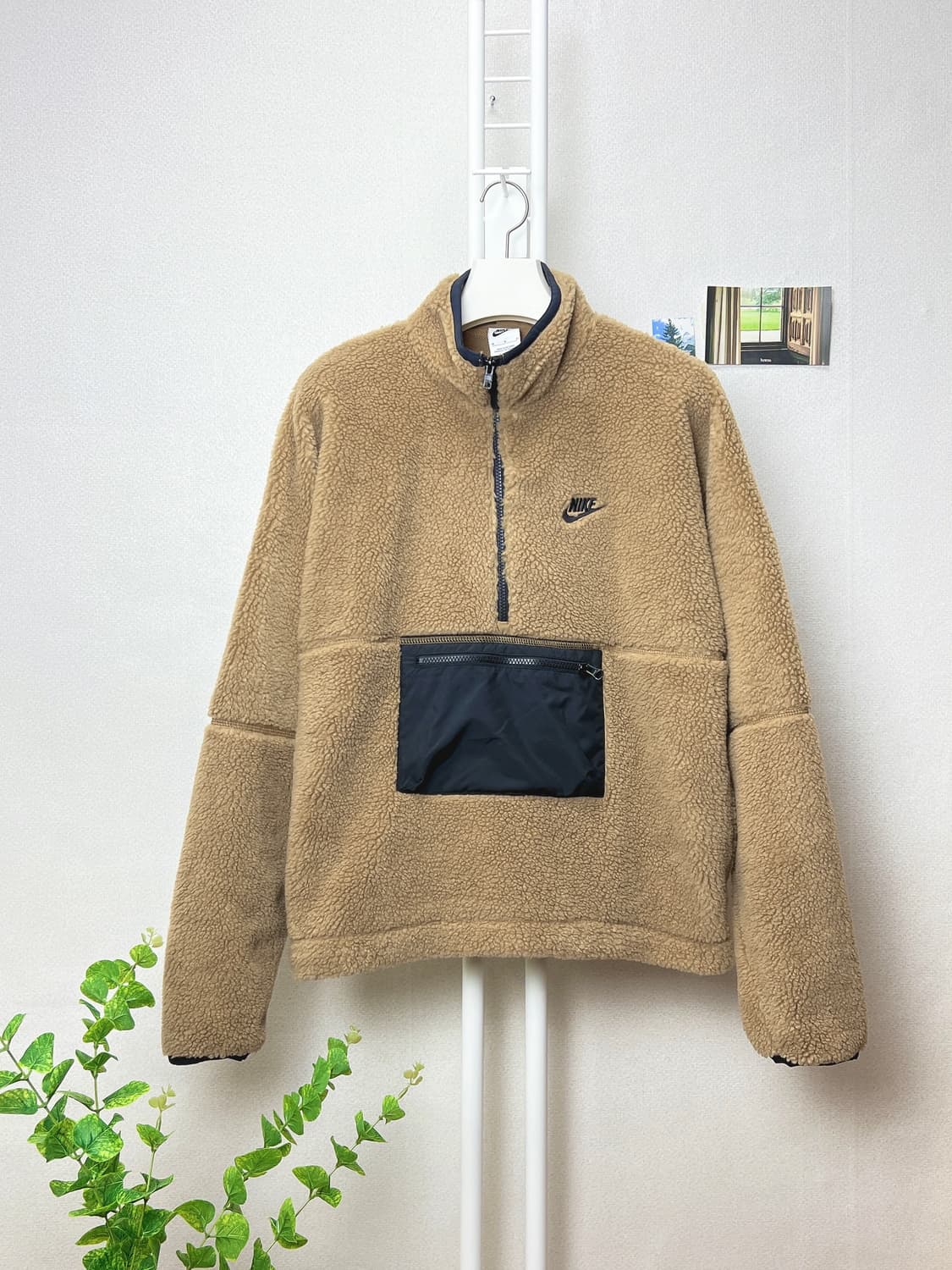 나이키 남성 아노락 쉐르파 플리스  상품이미지1