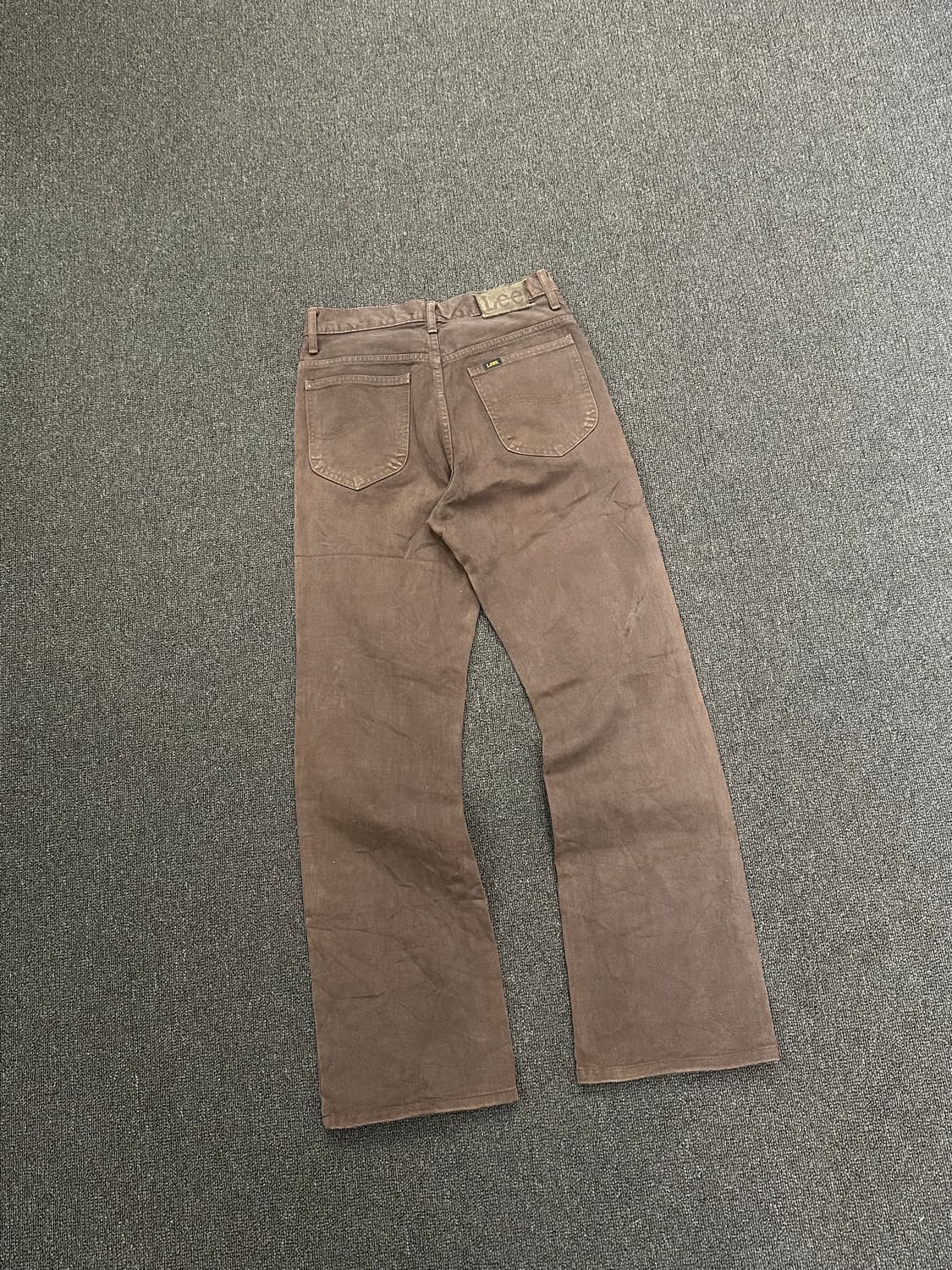 29x34)Lee 빈티지 여성 브라운 팬츠 상품이미지8
