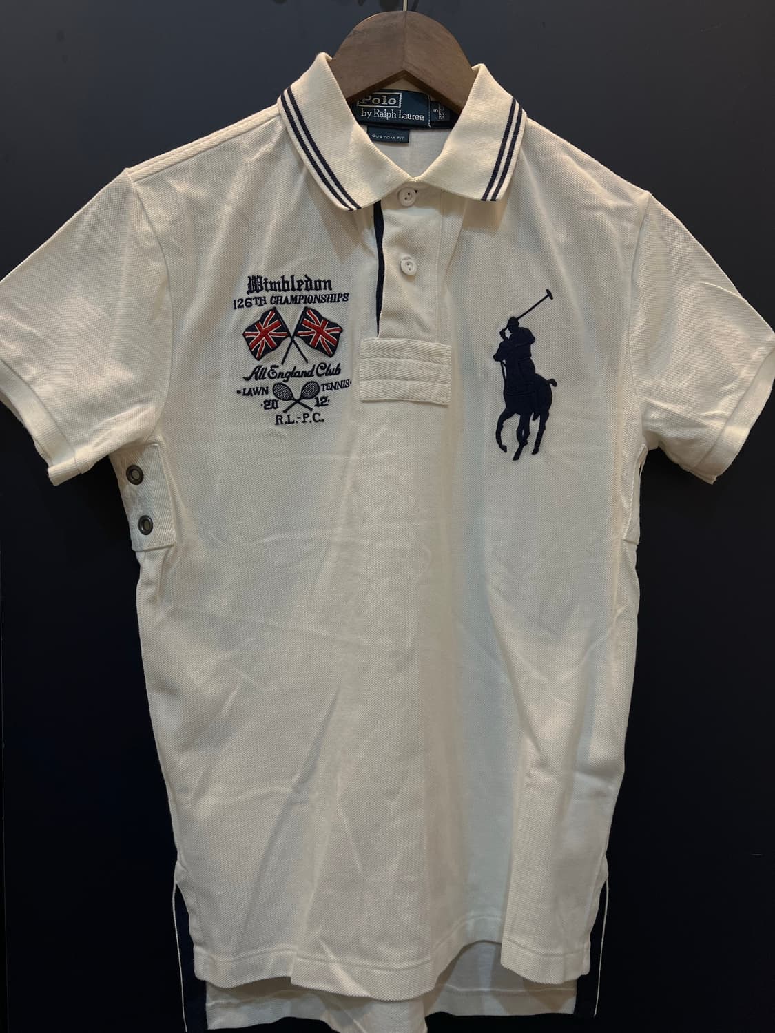폴로 랄프로렌 윔블던 빅포니 반팔 카라티 상품이미지1