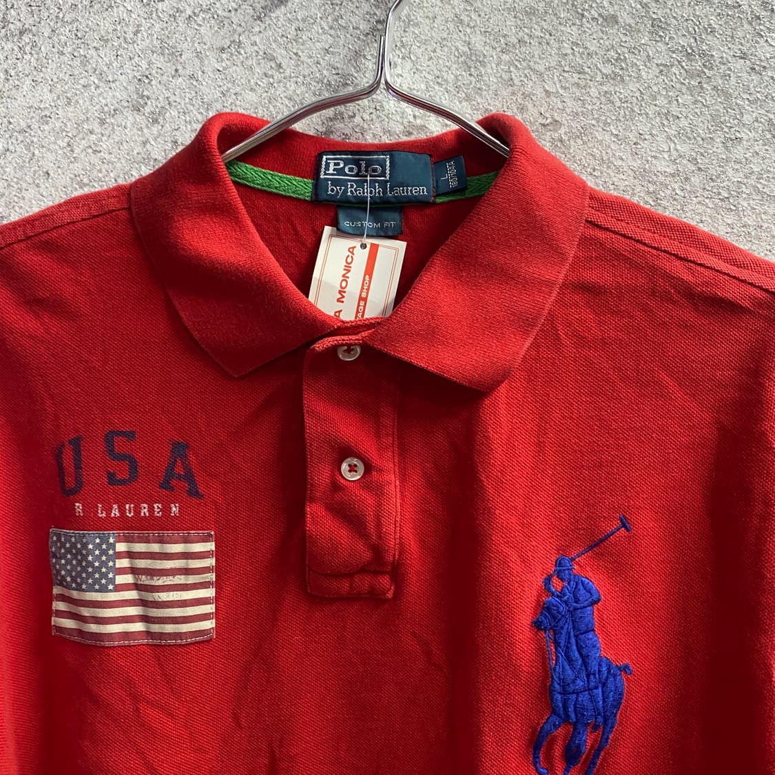 폴로 랄프로렌 성조기 빅포니 피케티 B4465 상품이미지3