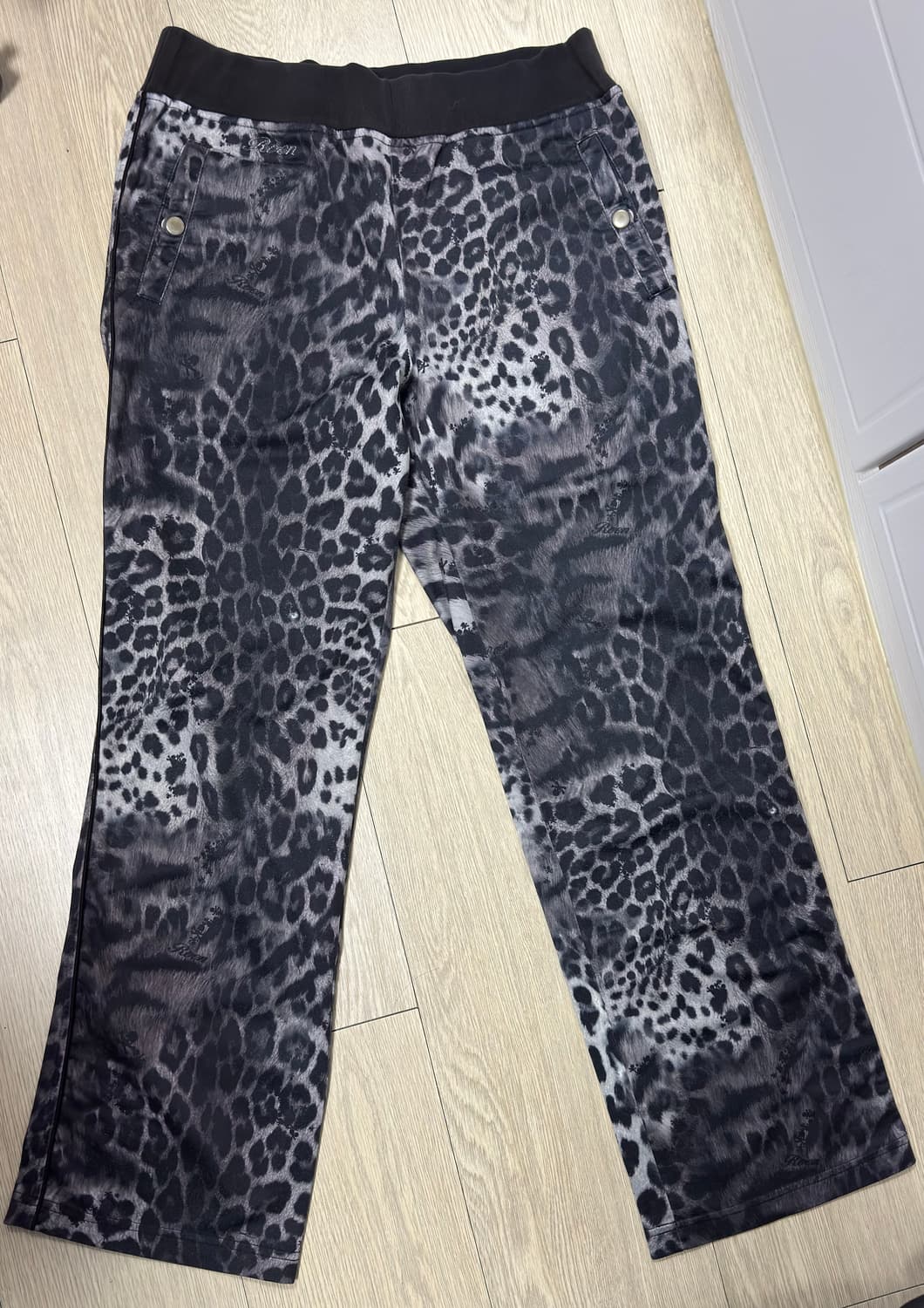 Roen 로엔 레오파드 타이거 호피 백호 트랙 수트 셋업 M 상품이미지6