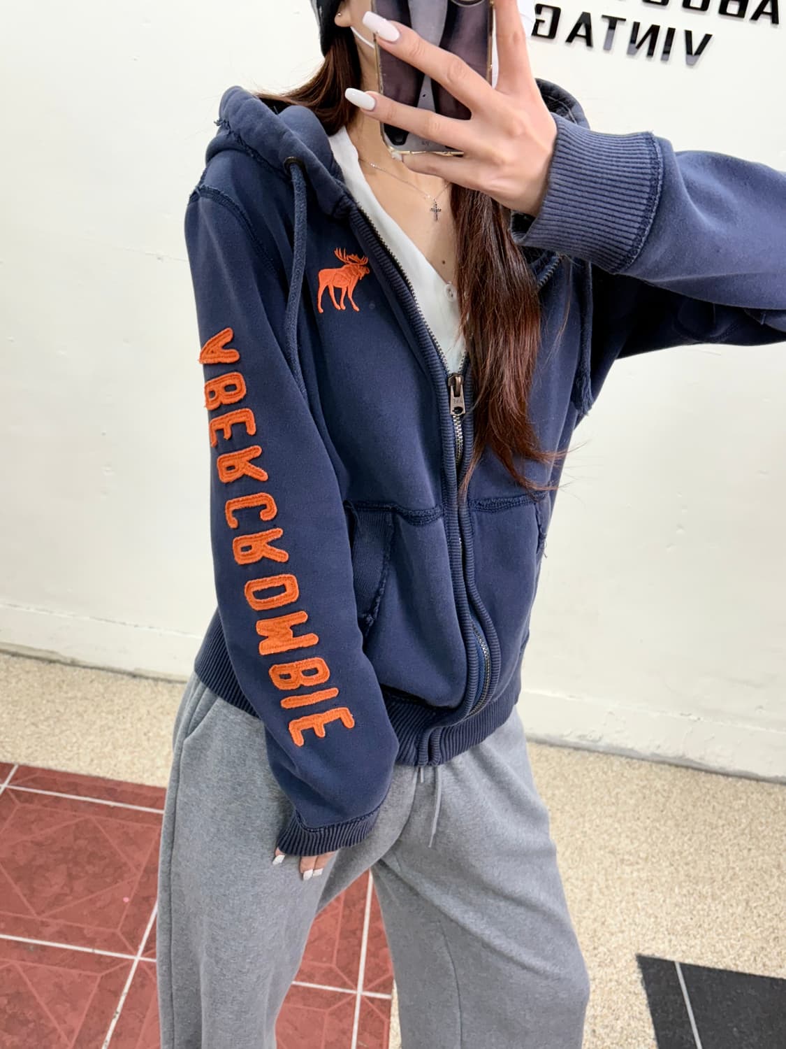 아베크롬비 후드집업 상품이미지1