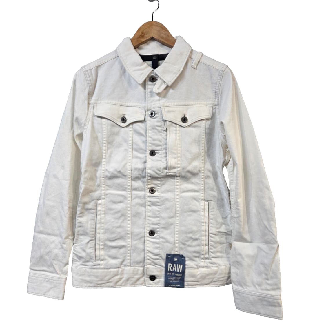 G-Star RAW 화이트 데님 자켓(S)남여공용 상품이미지1