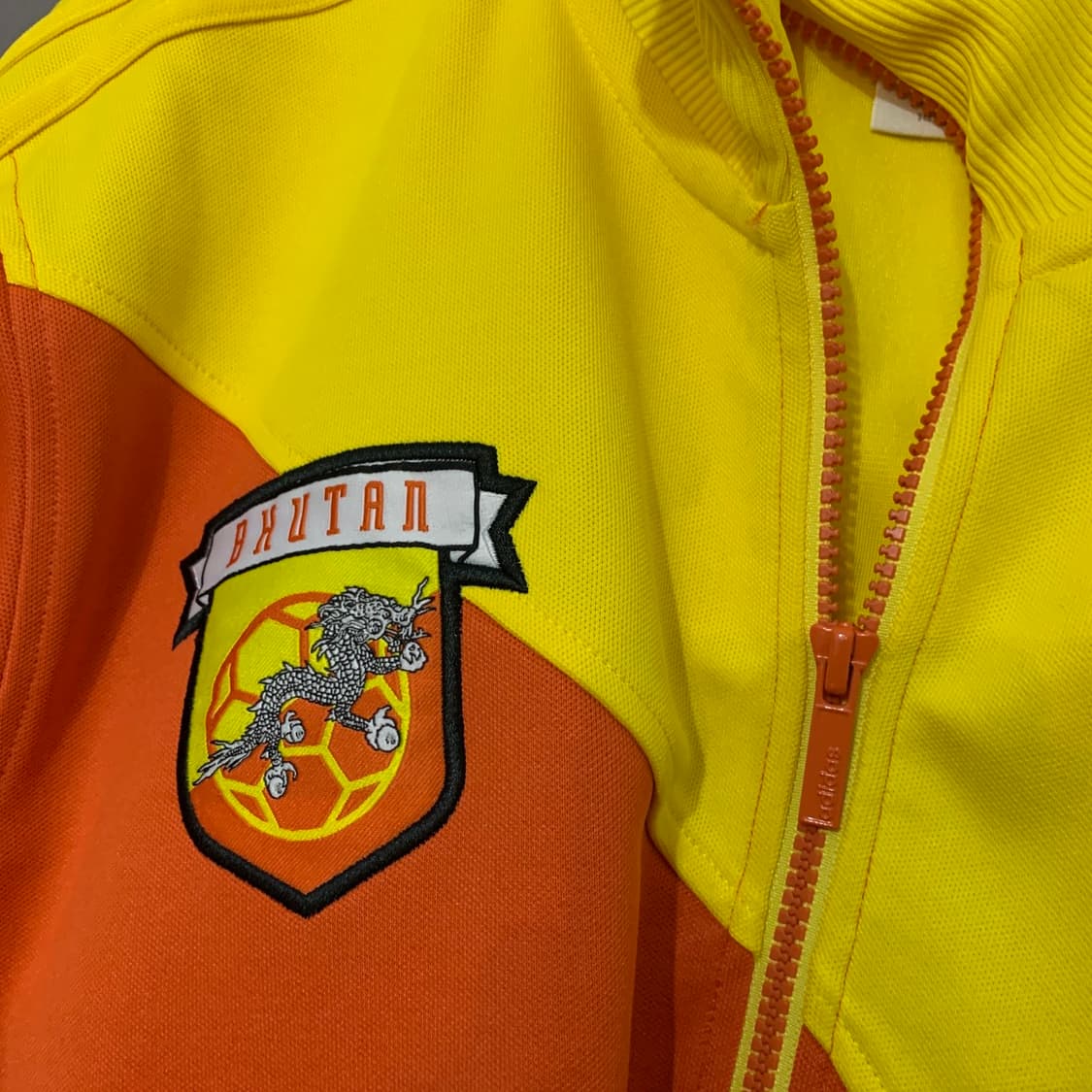 XL 아디다스 부탄 07 드래곤 유니크 레어 트랙탑 져지 자켓 상품이미지5