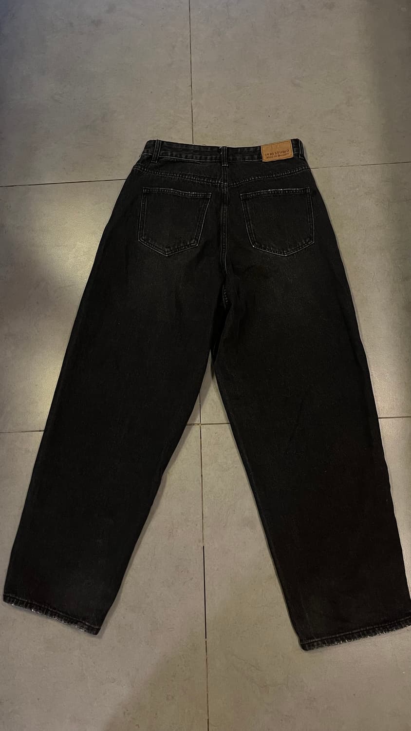 1993스튜디오 흑청바지 상품이미지2