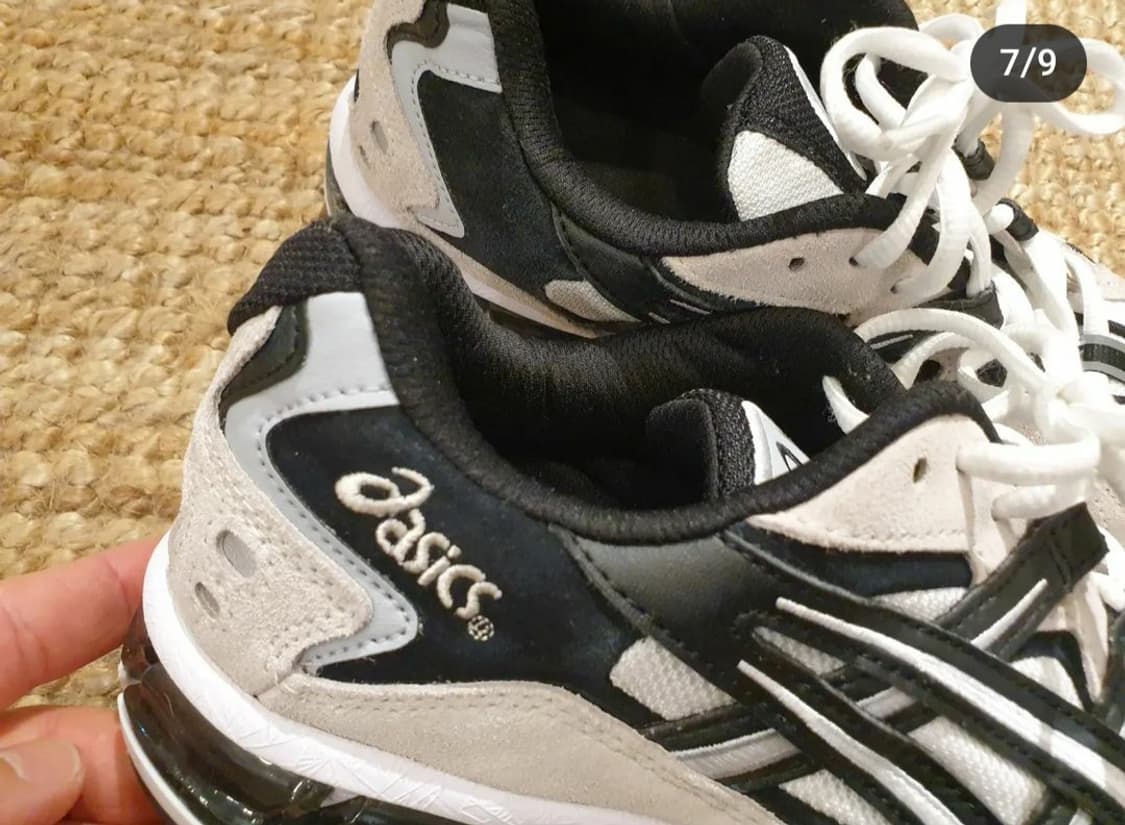 270 아식스 젤카야노5 360 화이트 블랙 상품이미지7