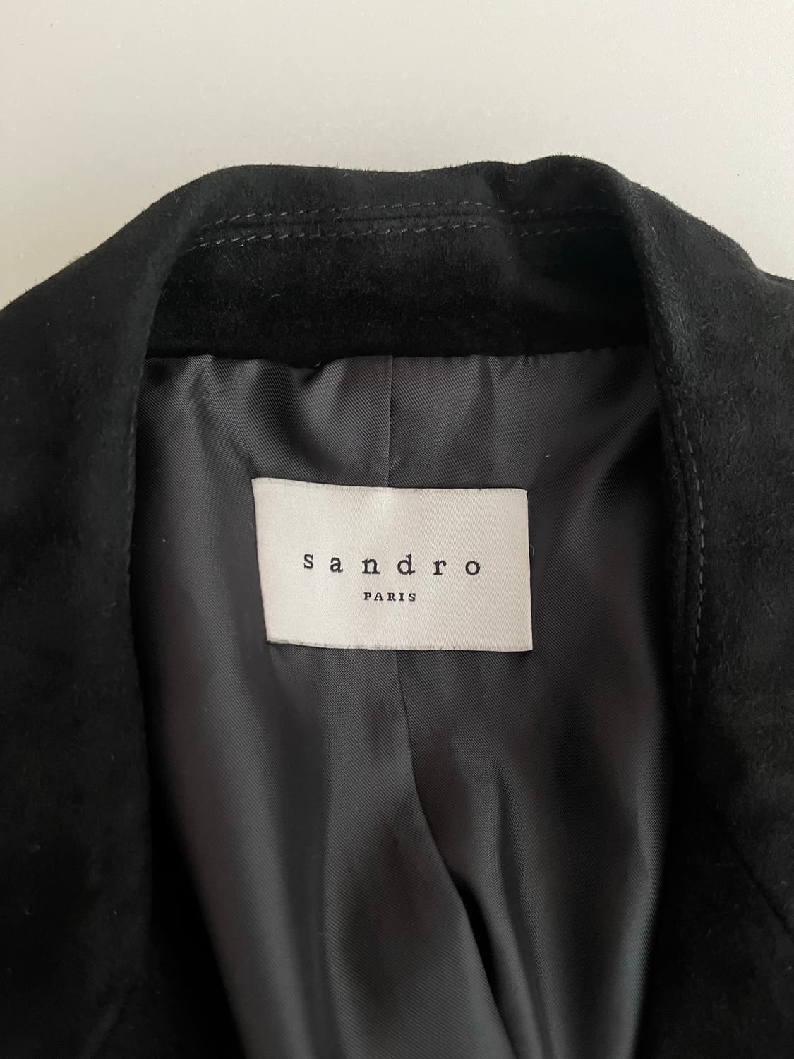 48) 산드로 옴므 고트스킨 스웨이드 라이더 자켓 상품이미지8