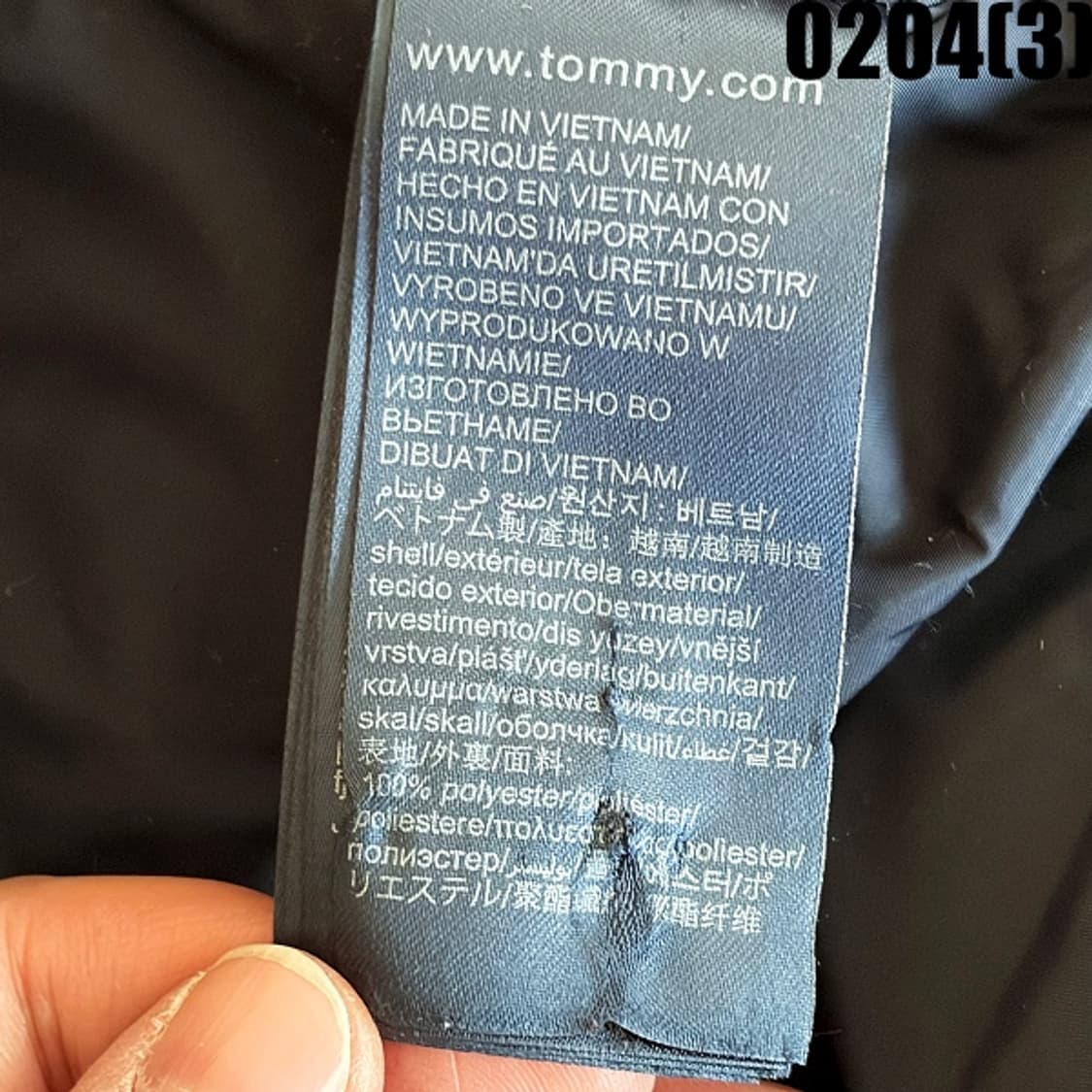 [M] 타미힐피거 여성 후드 패딩 점퍼 0204(3) 상품이미지5