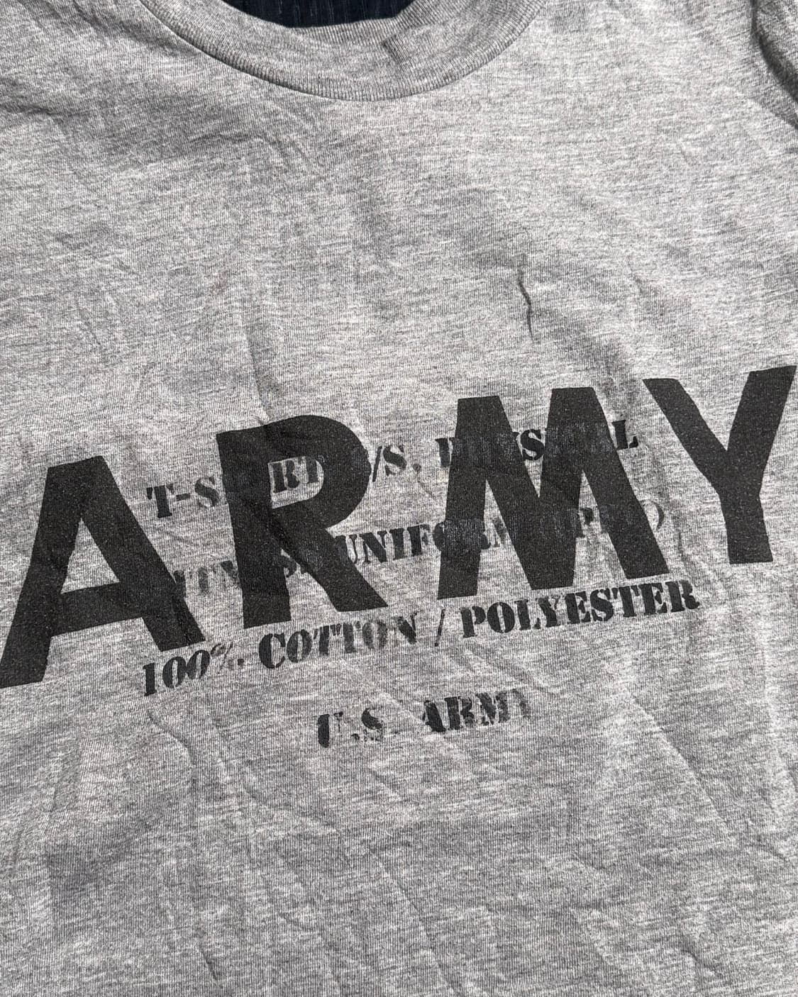 U.S Army 'Spec.' 스텐실 IPFU 티셔츠 M 상품이미지2