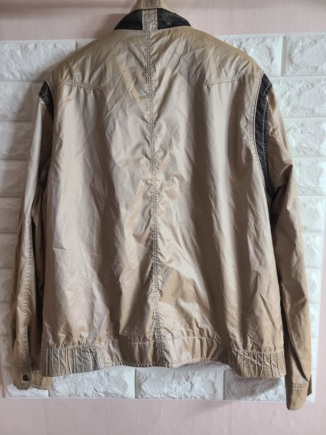 REDOX 남성 봄버 자켓 베이지 상품이미지7