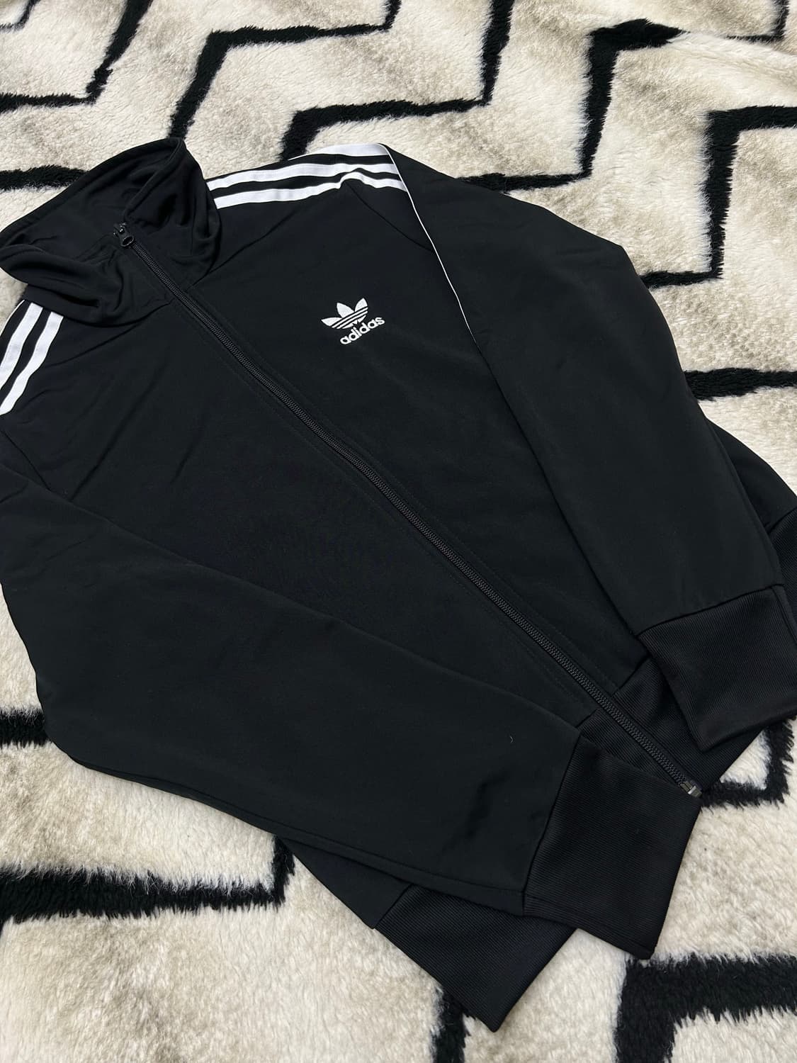 [M]아디다스 빅로고 파이어버드 져지/블랙 상품이미지3