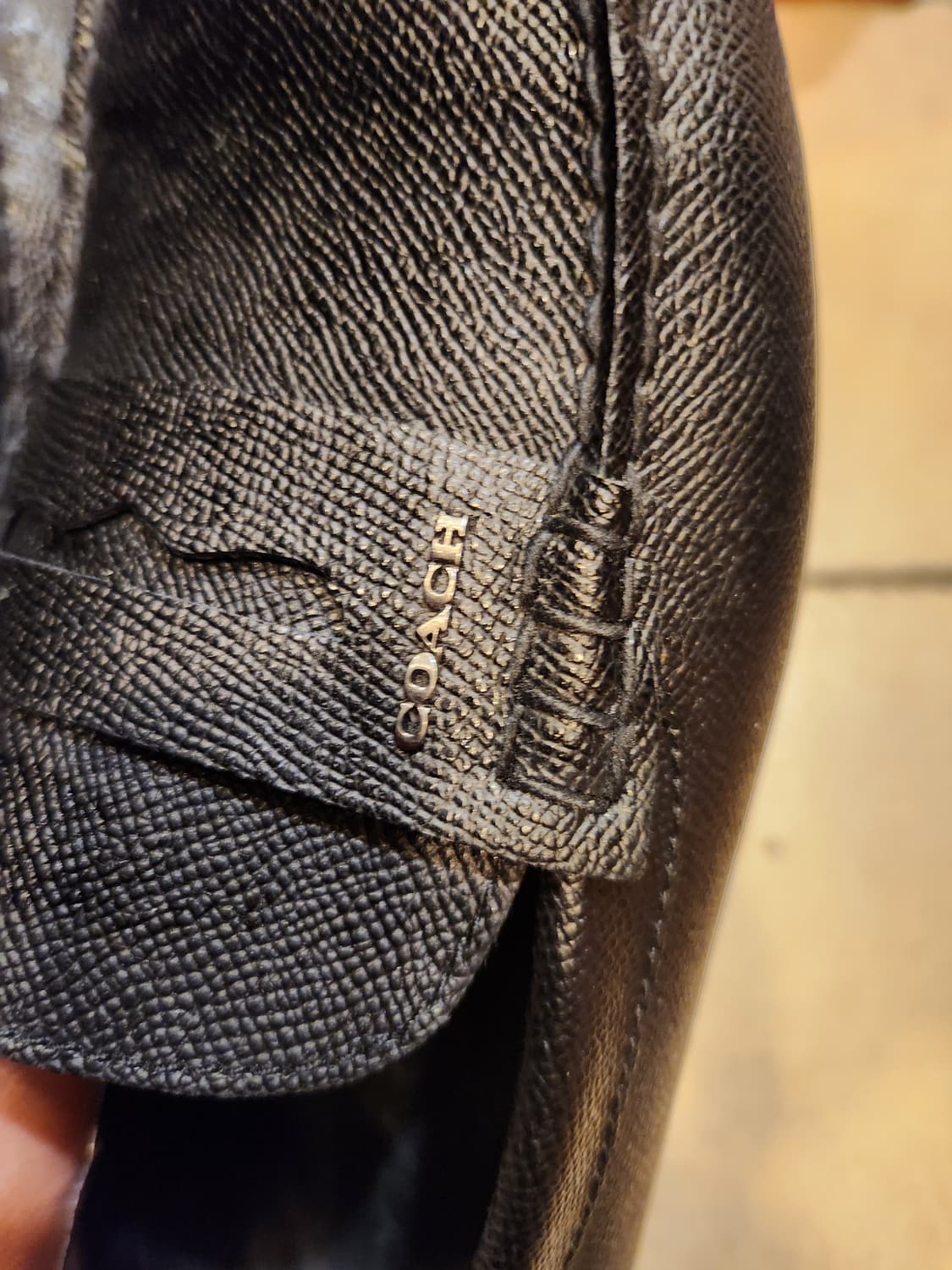 코치 남성 블랙 로퍼  상품이미지6