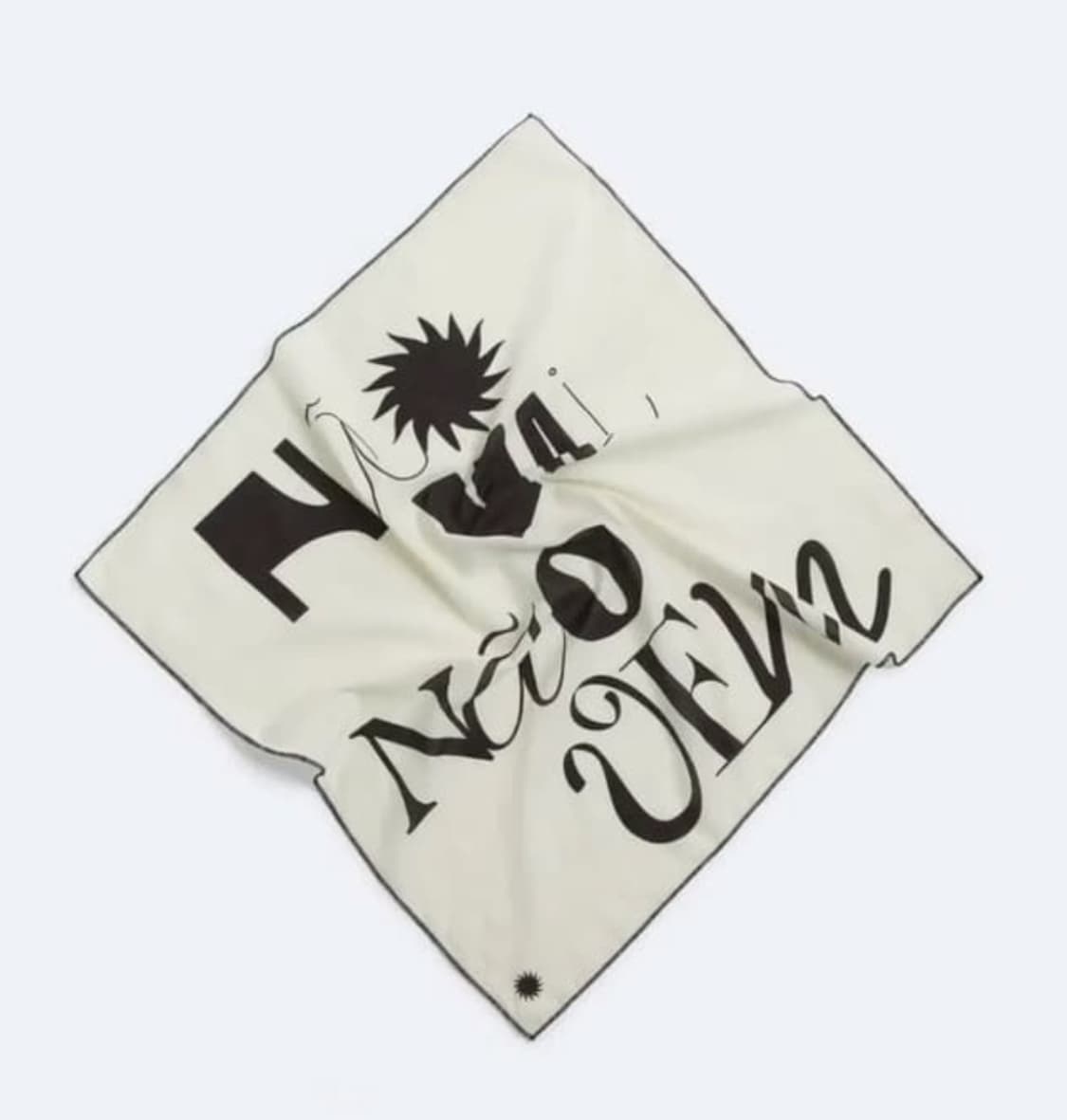 자라 앱스트랙트 프린트 반다나 상품이미지1