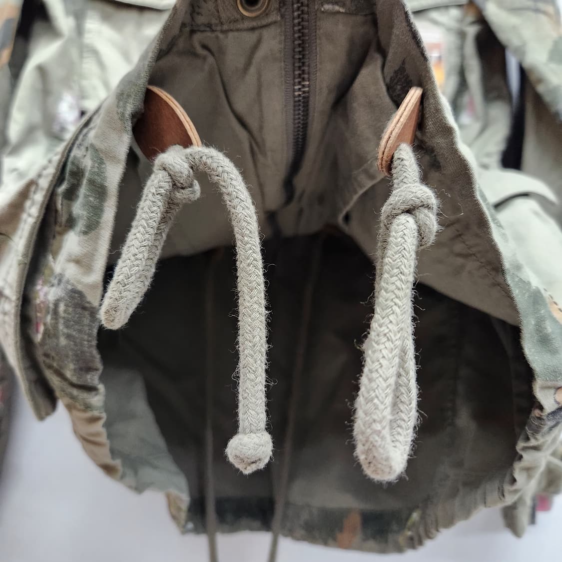 Jeep 지프 플라워 밀리터리 후드 야상자켓 S(S) 상품이미지4