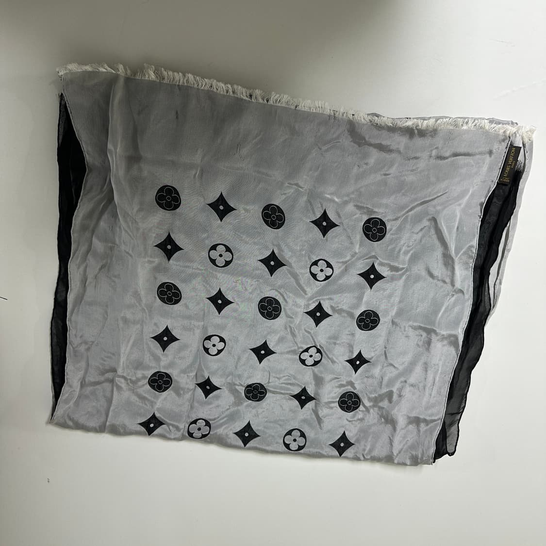 루이비통 모노그램 실크/아세테이트 스카프 상품이미지2