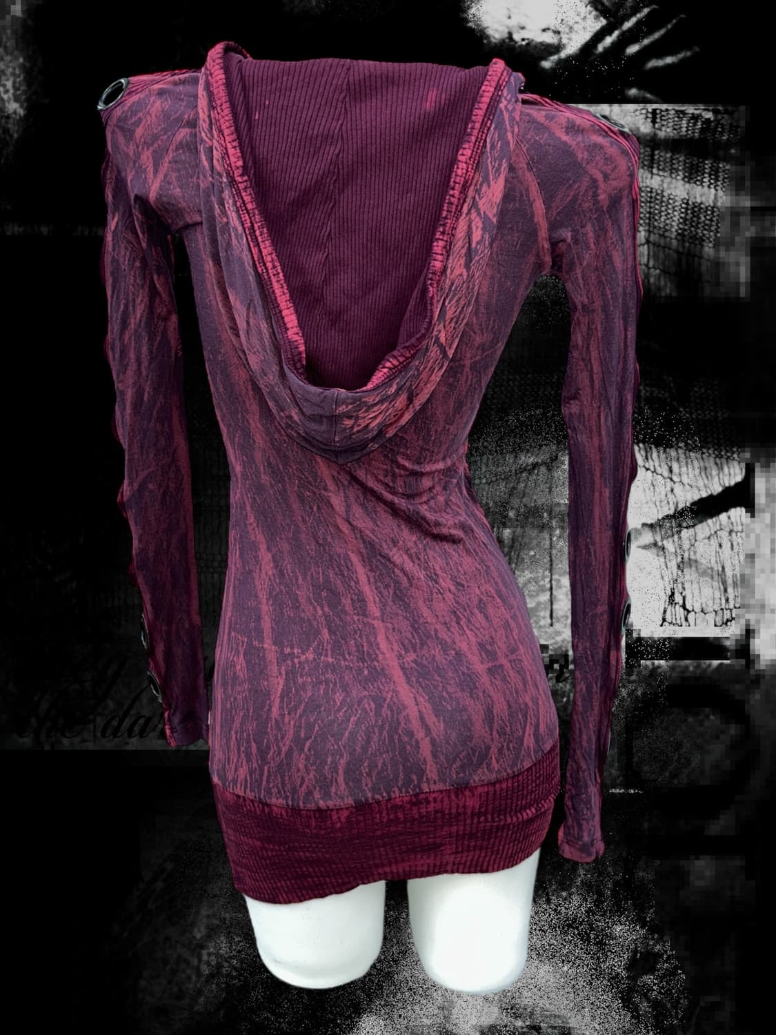 ‘SALVAGE’ Dusty hood one-piece 상품이미지8