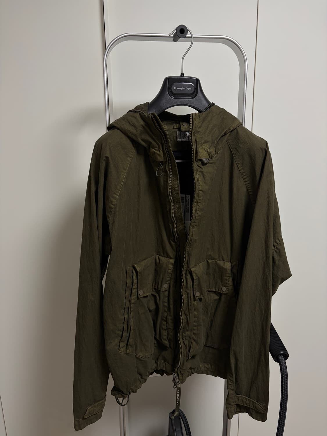 CP컴퍼니 고글 자켓 카키 50 상품이미지2