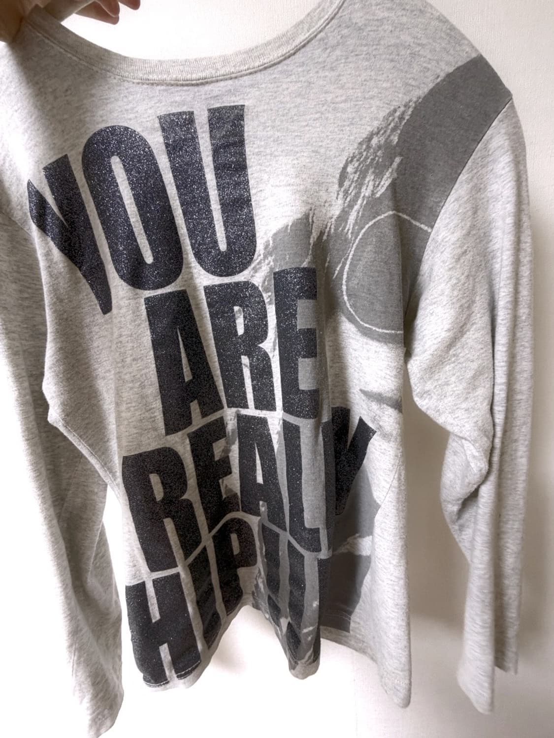     Vintage glitter long sleeve 상품이미지1