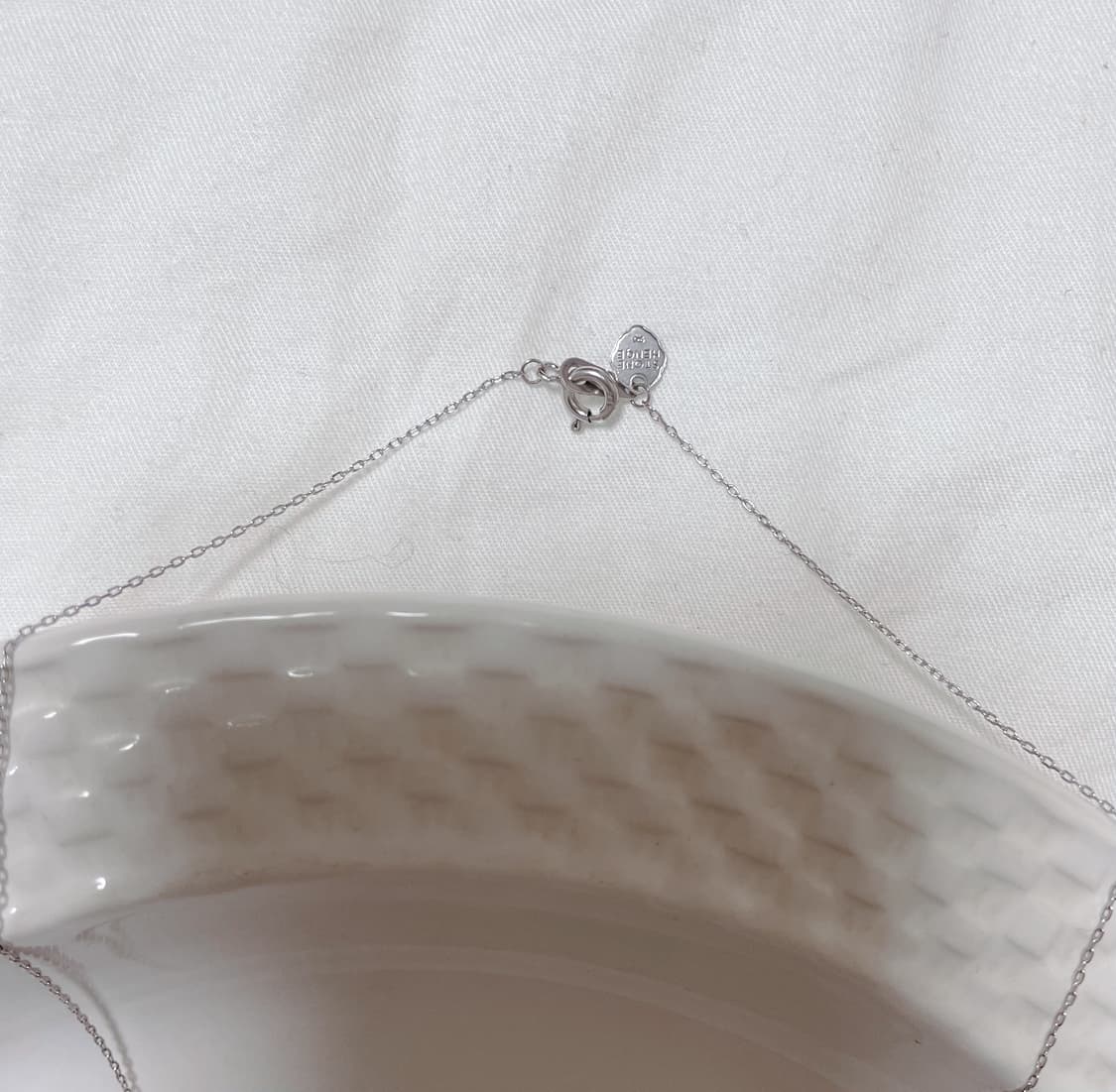 [1회착용]스톤헨지 실버925 순은 큐빅 목걸이 상품이미지5