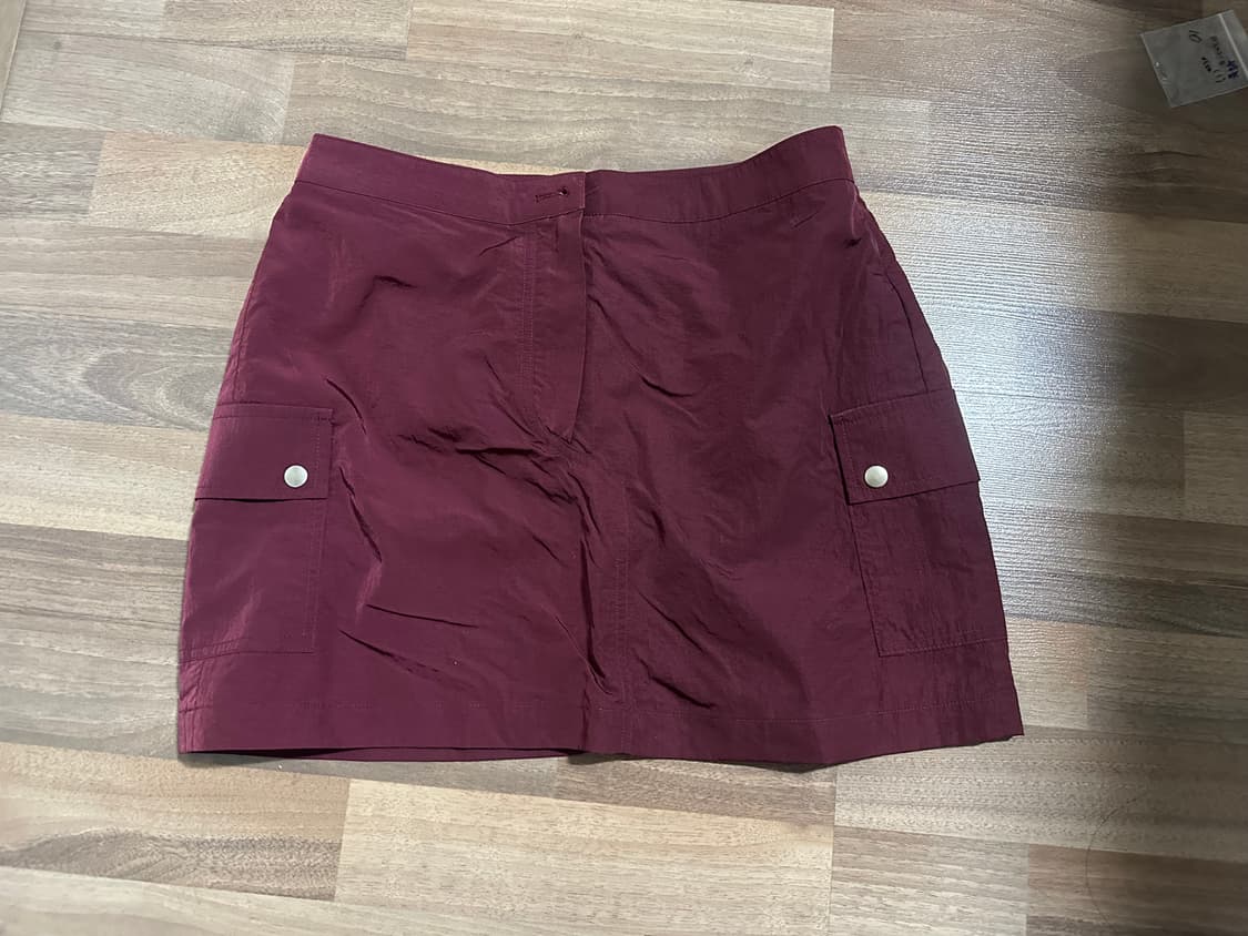 쿼두로이 나일론 미니 스커트 상품이미지1