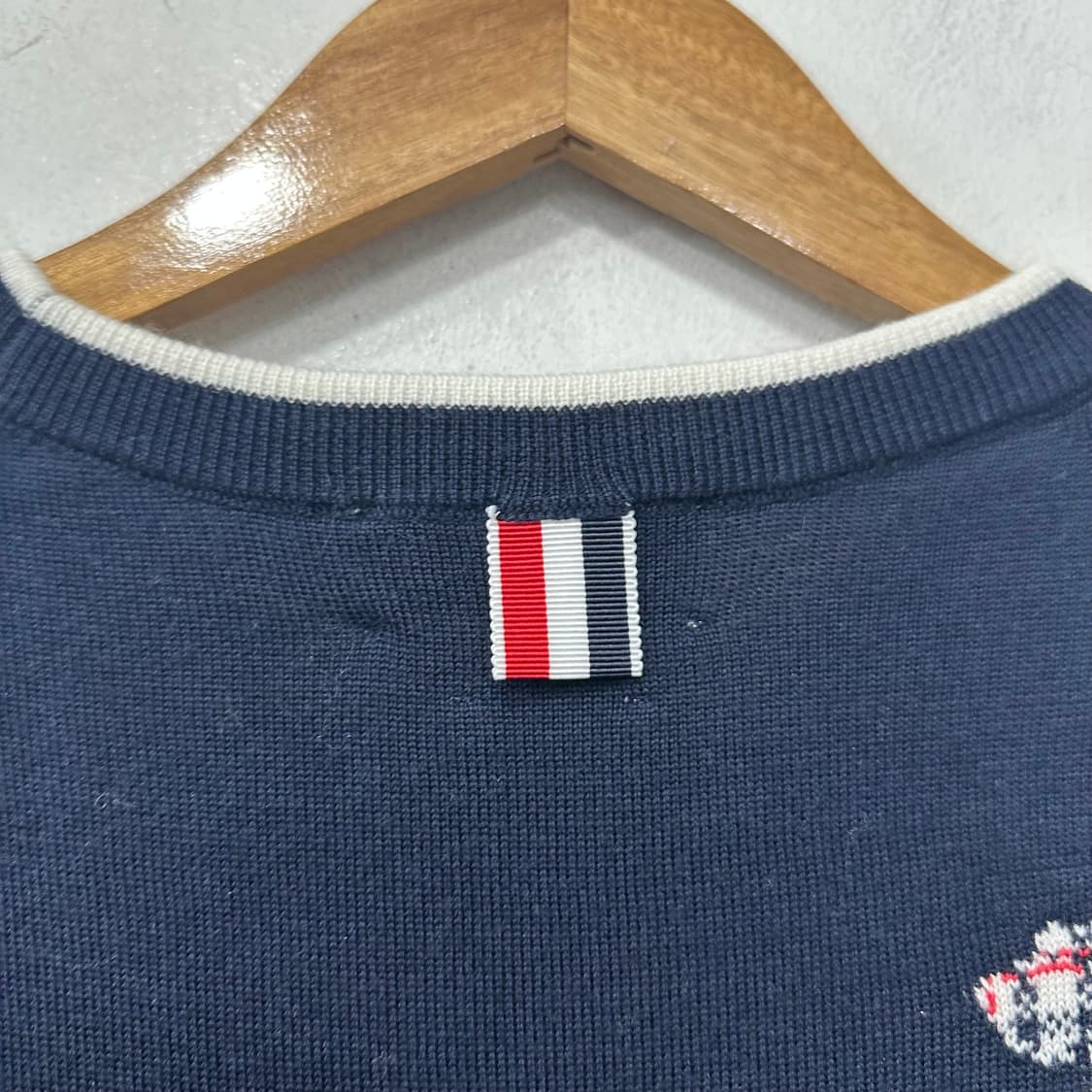 톰브라운 4바 헥터 풀오버 울니트 상품이미지9