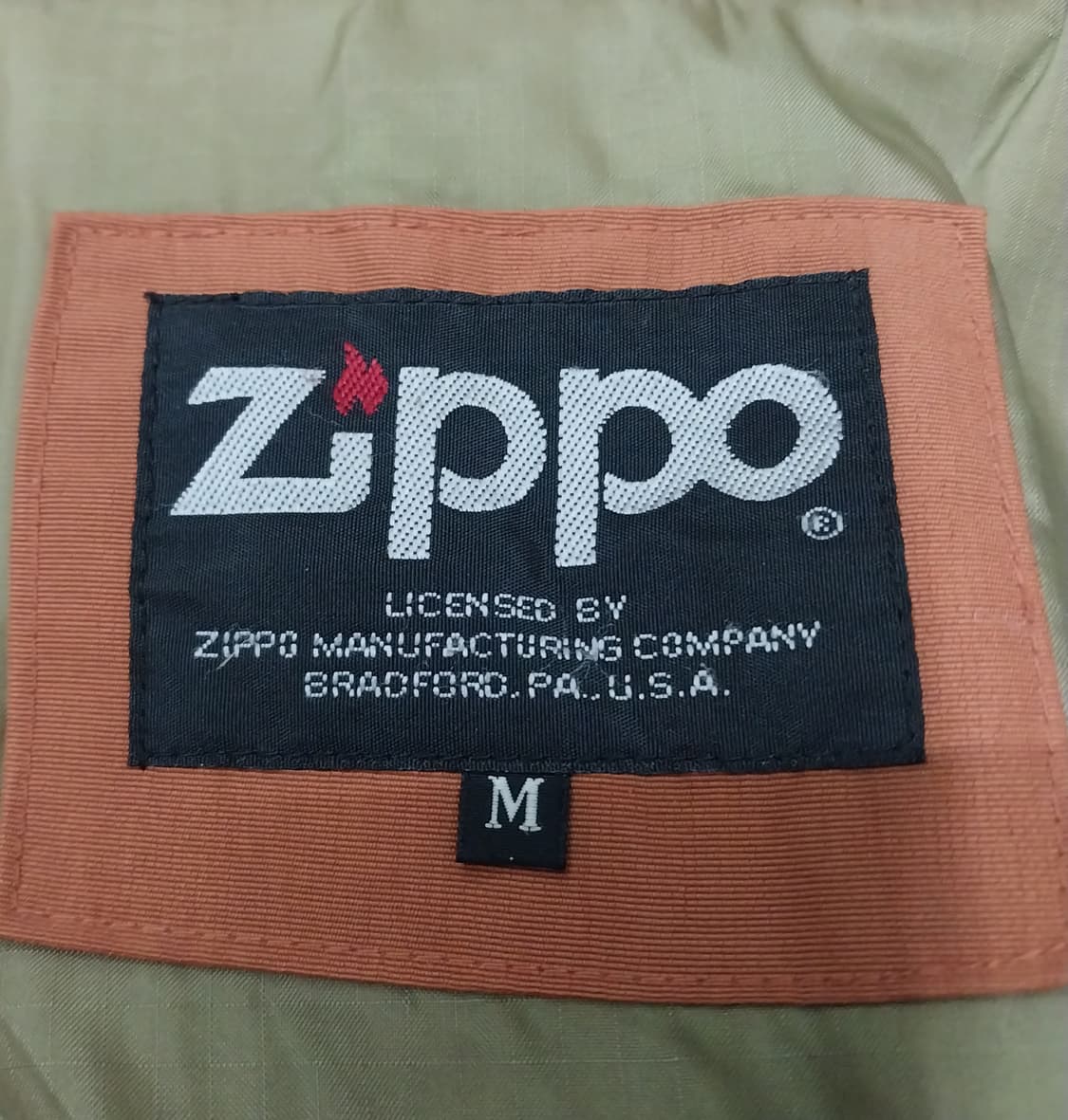 zippo 지포 제팬 오렌지색 후드 자켓 M 상품이미지3