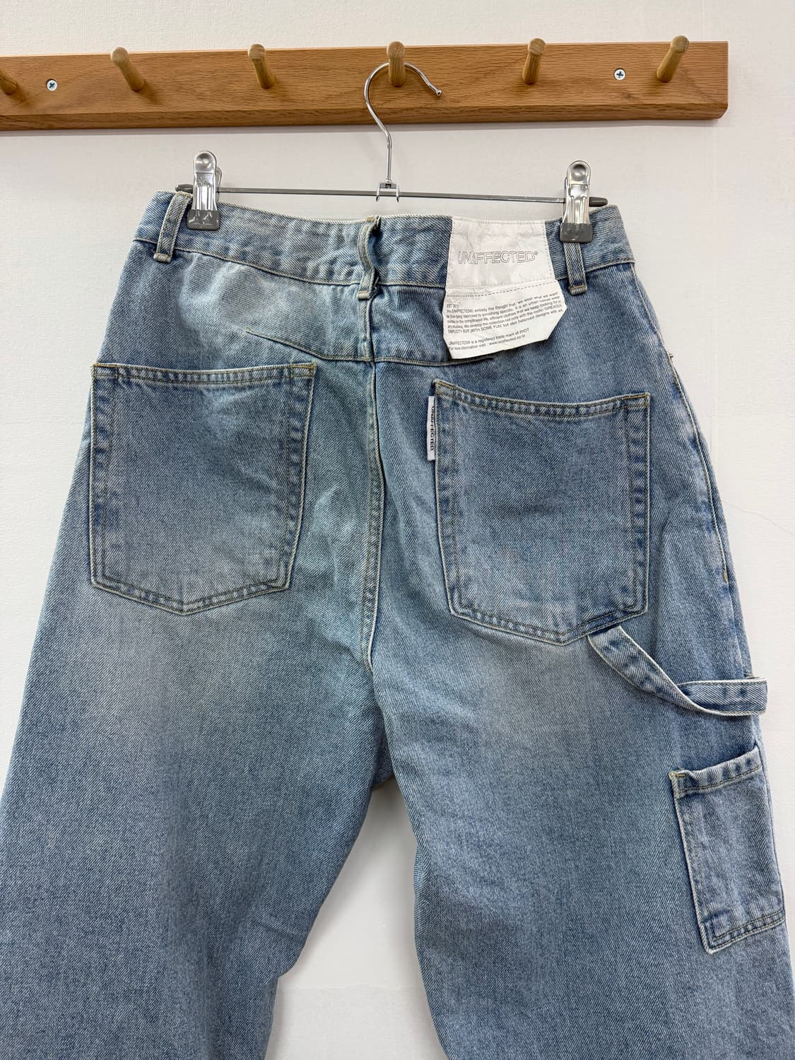 언어펙티드 원턱 카펜터 데님 상품이미지2