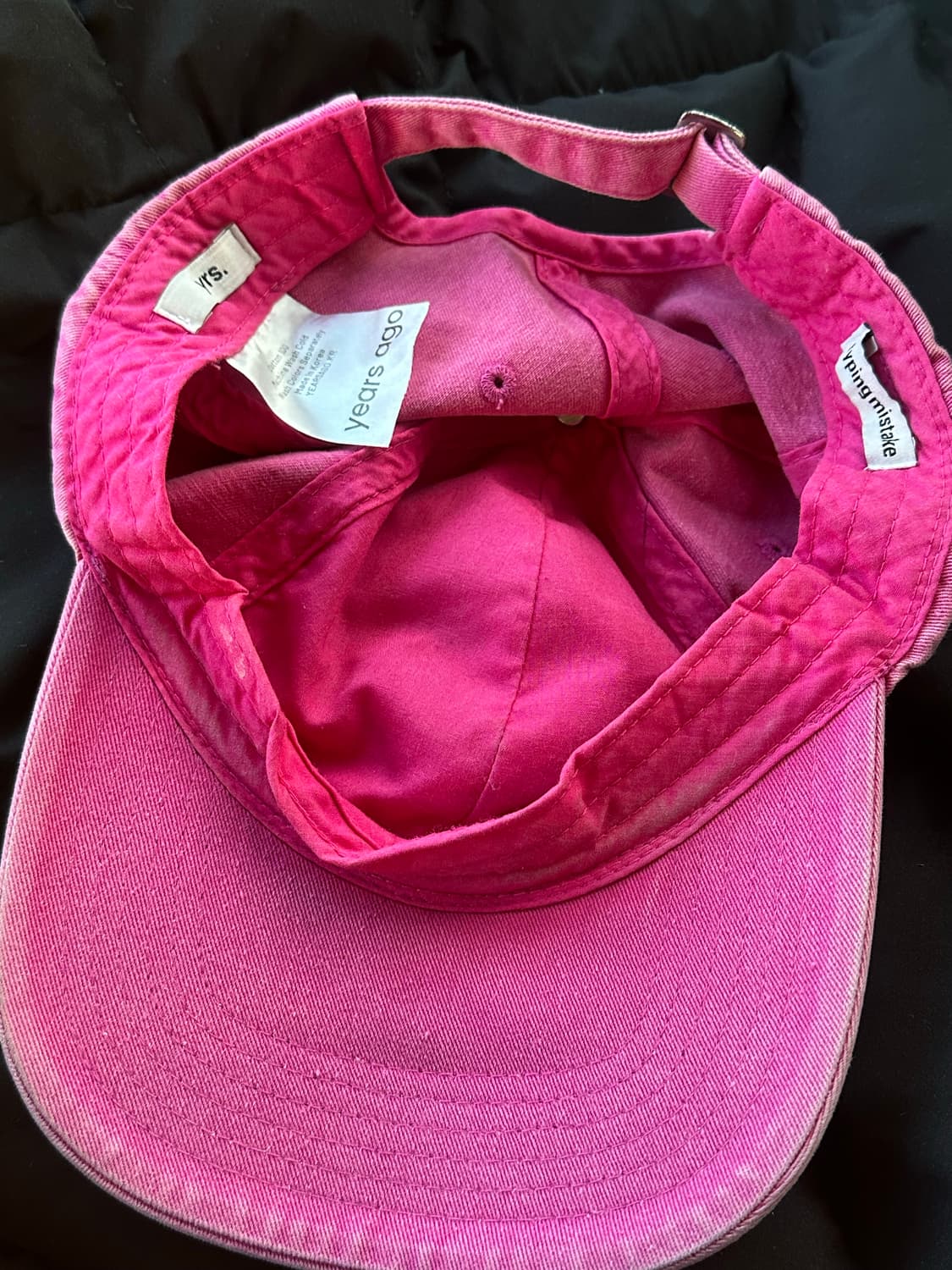 타이핑미스테이크 볼캡 상품이미지2