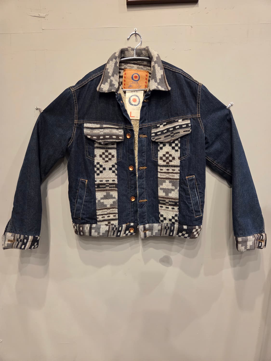 실물깡패/빈티지 데님자켓[영국 빈티지] 상품이미지1