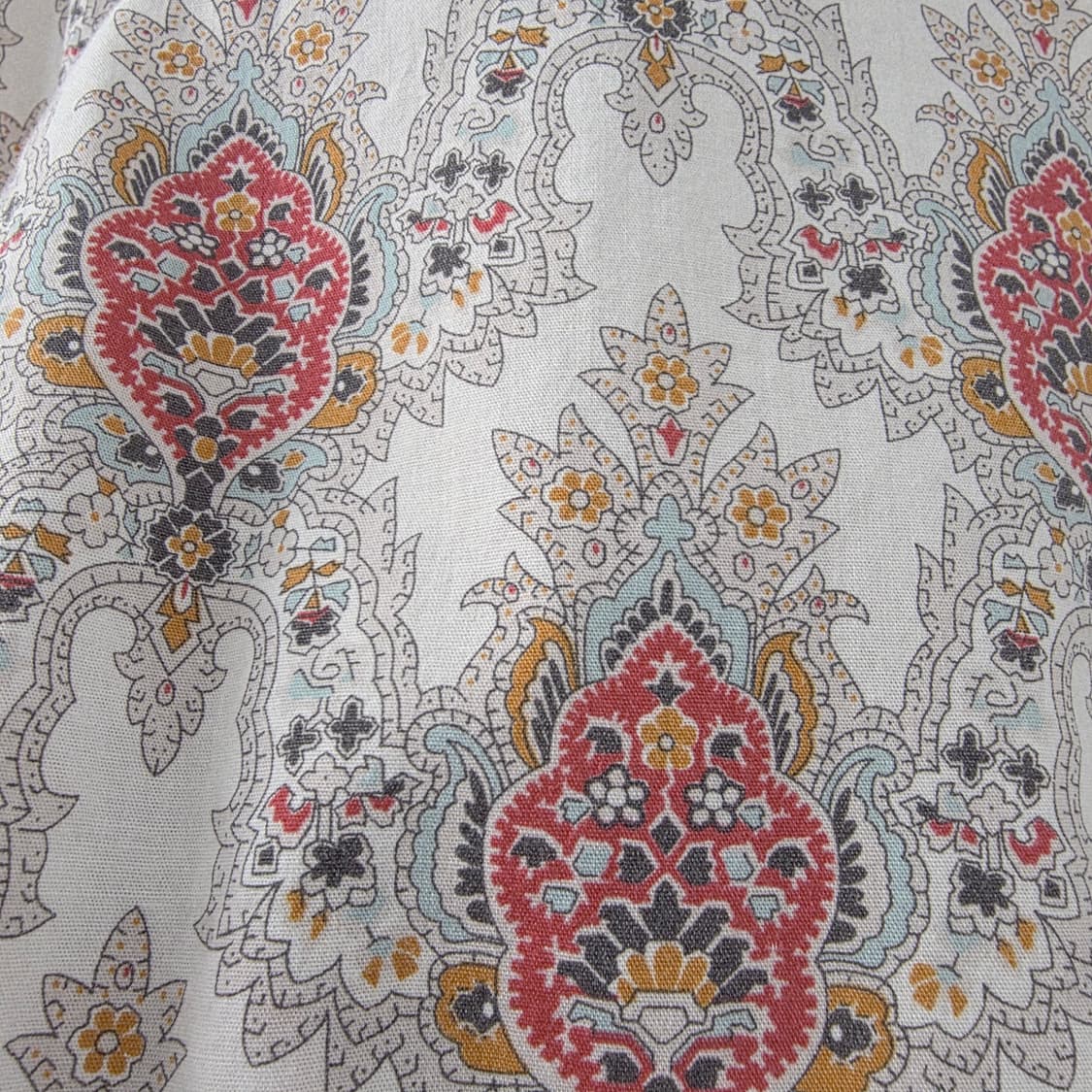 에스닉 페이즐리 패턴 코튼 셔츠 상품이미지7