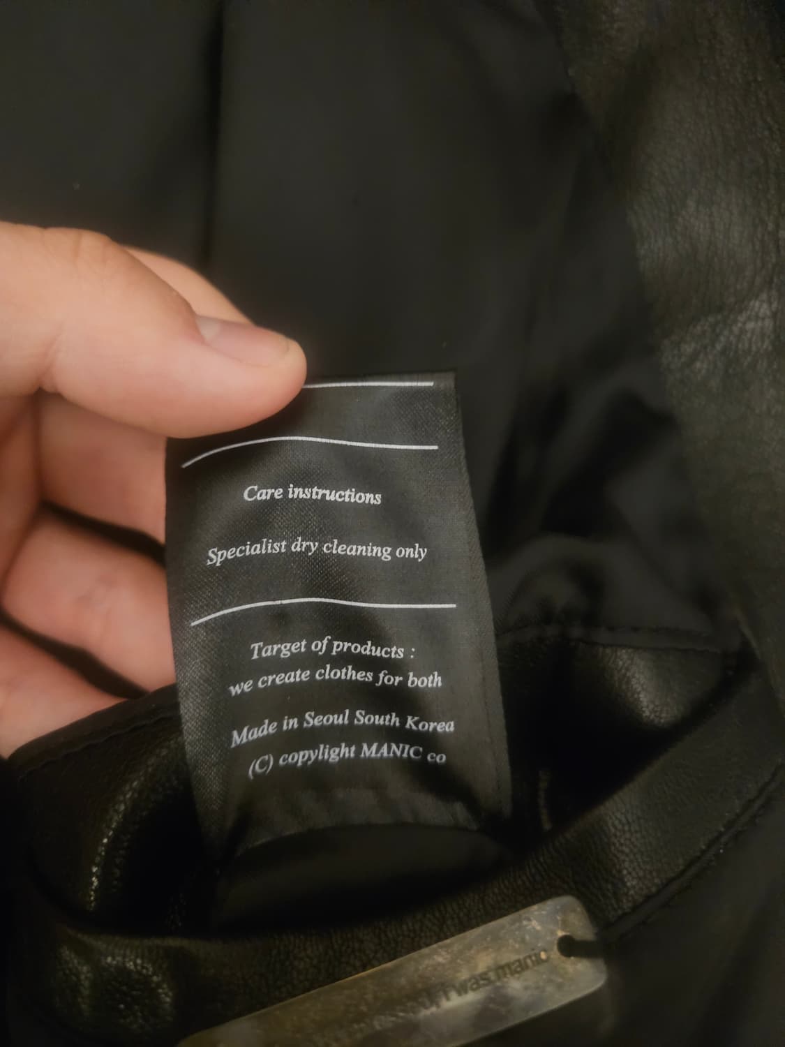 매닉 양가죽 자켓 상품이미지4