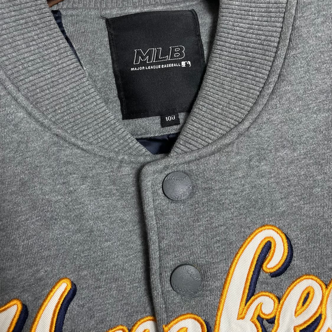 MLB 뉴욕 양키스 빅로고 스타디움 바시티 자켓y 5368 상품이미지3