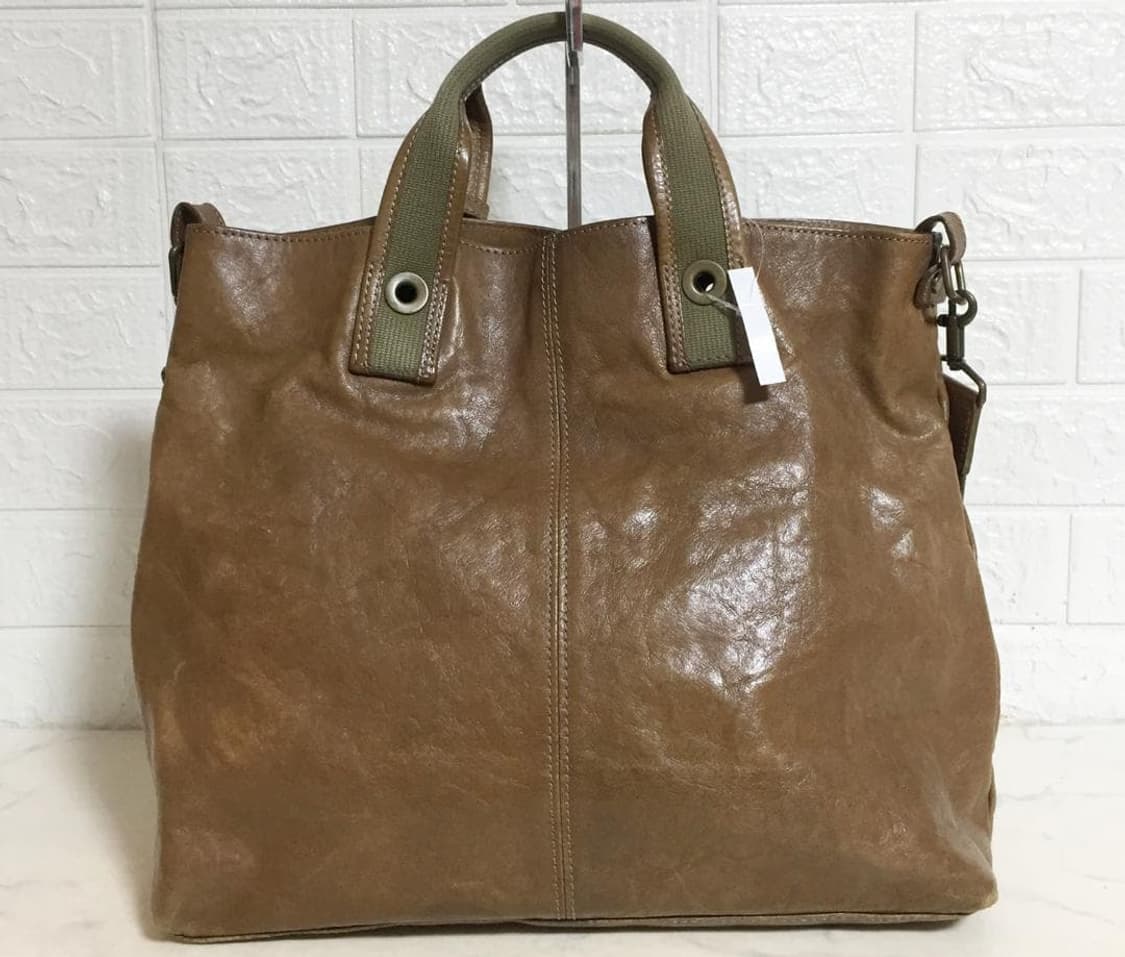 보데산 최고급 소가죽 빈티지가공 토트백 포터 스타일 상품이미지2