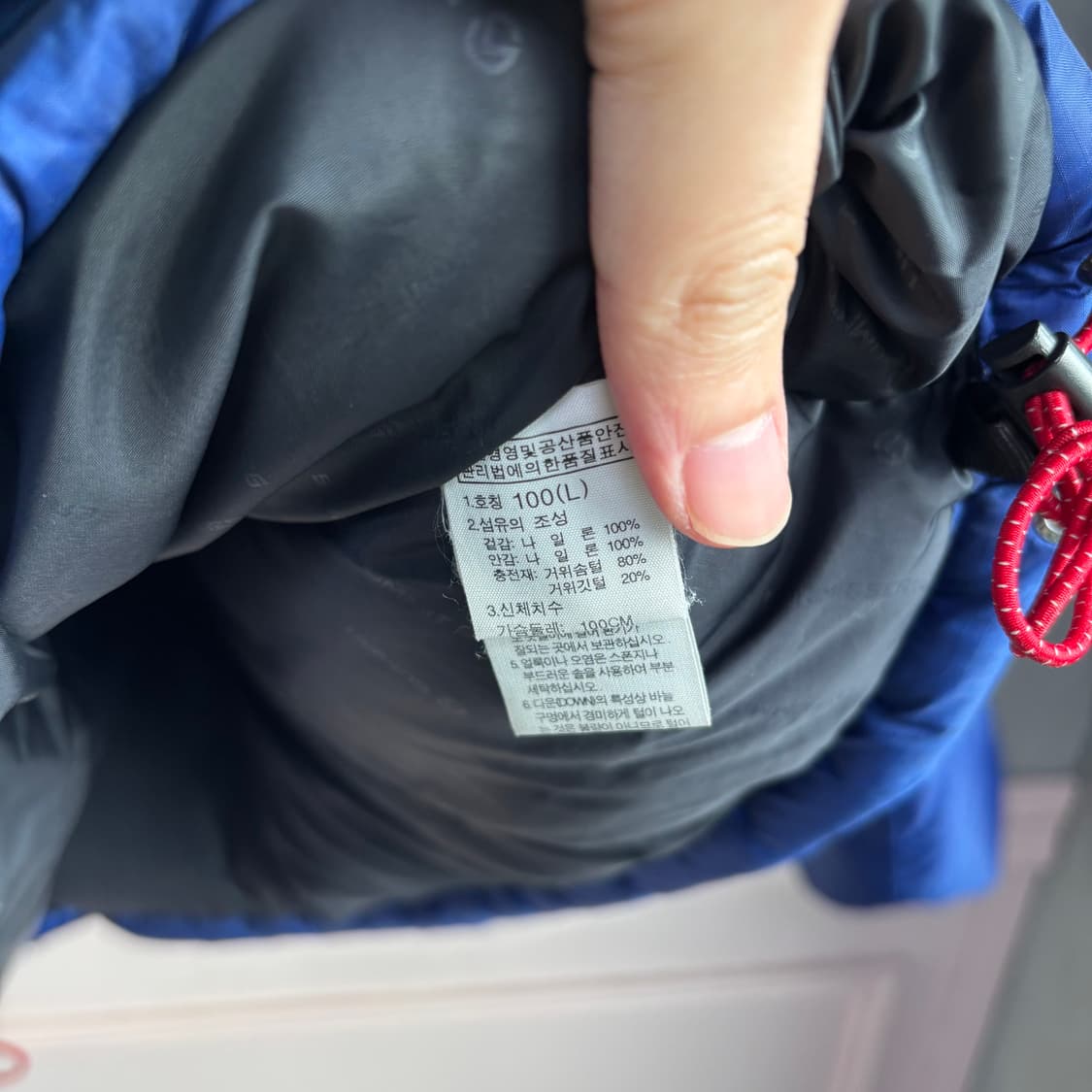 노스페이스 700 써밋 윈드스토퍼 구스다운 패딩 상품이미지3