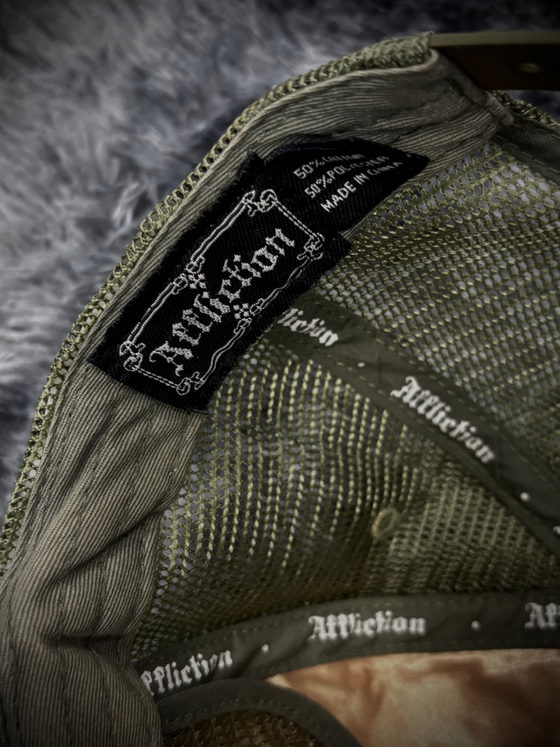 Affliction y2k 매쉬캡 상품이미지6