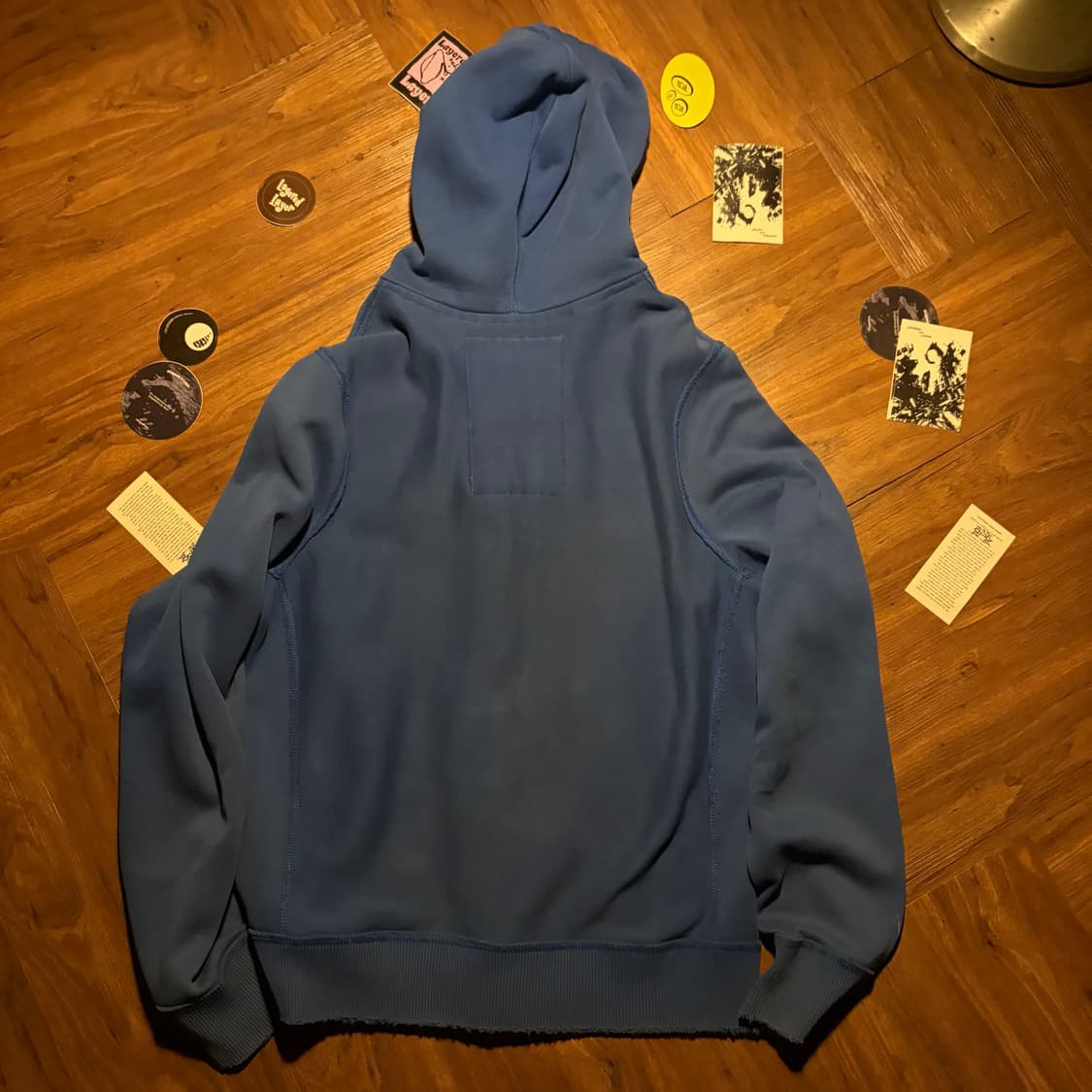 ABERCROMBIE & FITCH 아베크롬비 블루 후드집업 XL 상품이미지3