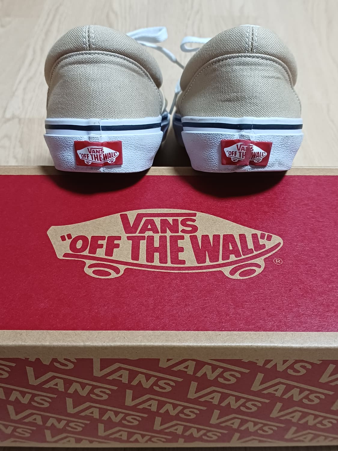 270 반스 에라 베이지 캔버스 스니커즈 Vans 띠어리 어센틱 상품이미지10