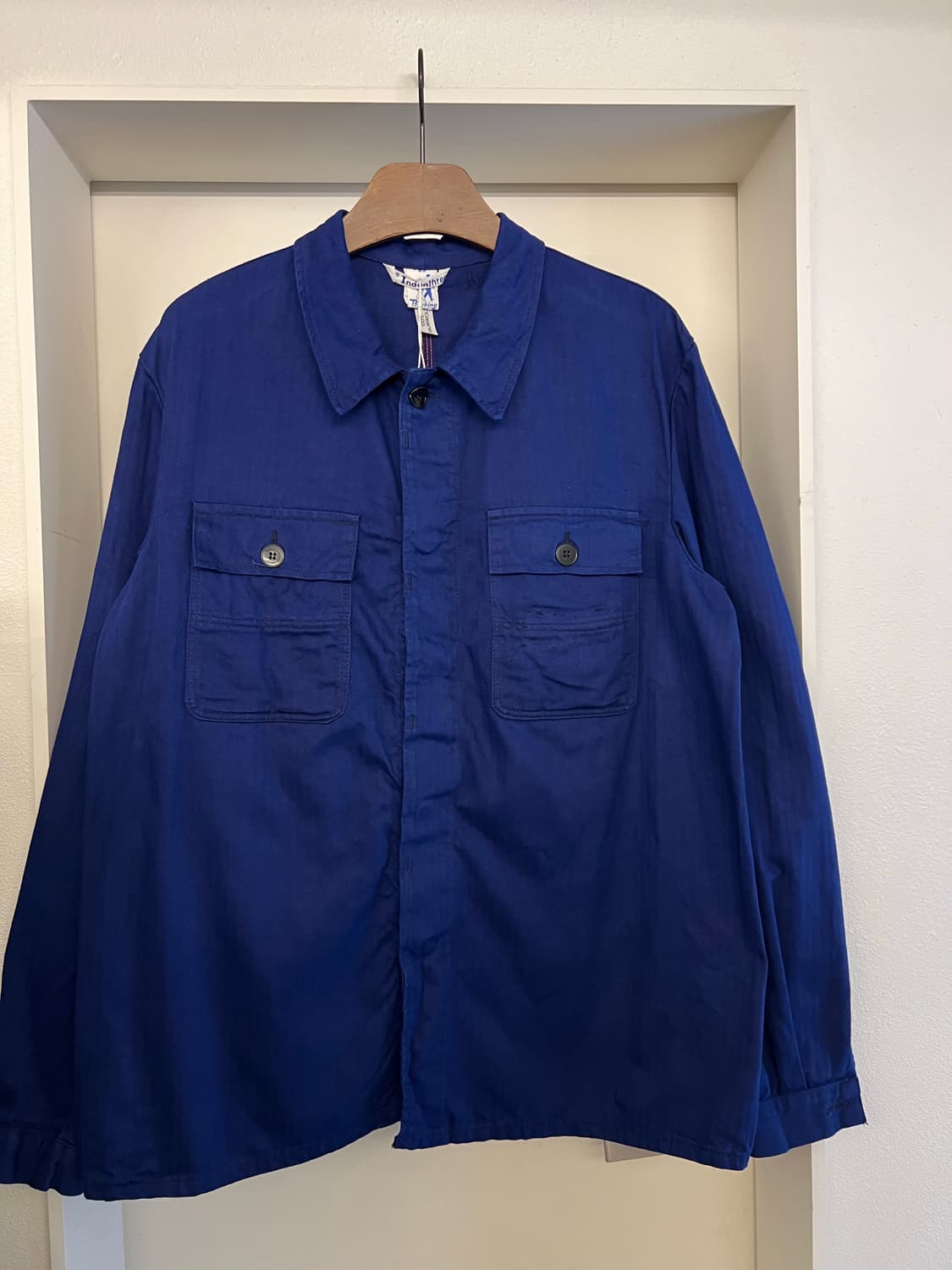 (DEADSTOCK)(HBT)OLD FRENCH WORK 프렌치워크자켓 상품이미지4